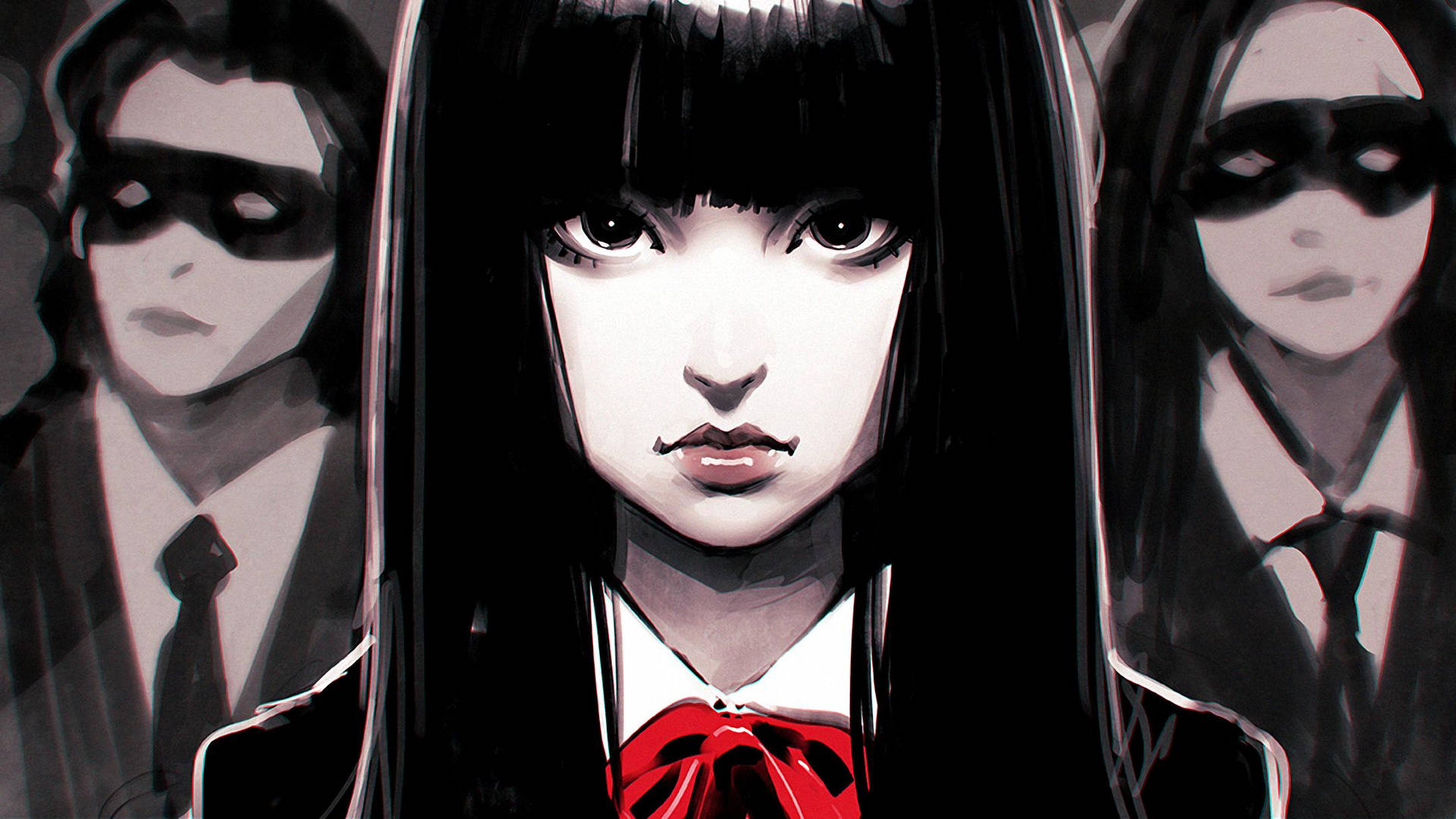 Kill Bill Gogo Yubari Anime Artwork Background