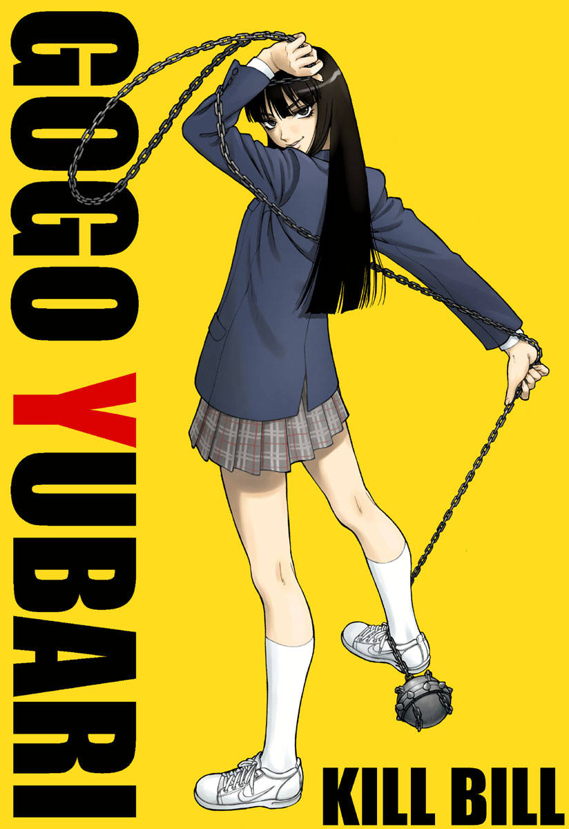 Kill Bill Gogo Yubari Anime Poster Background