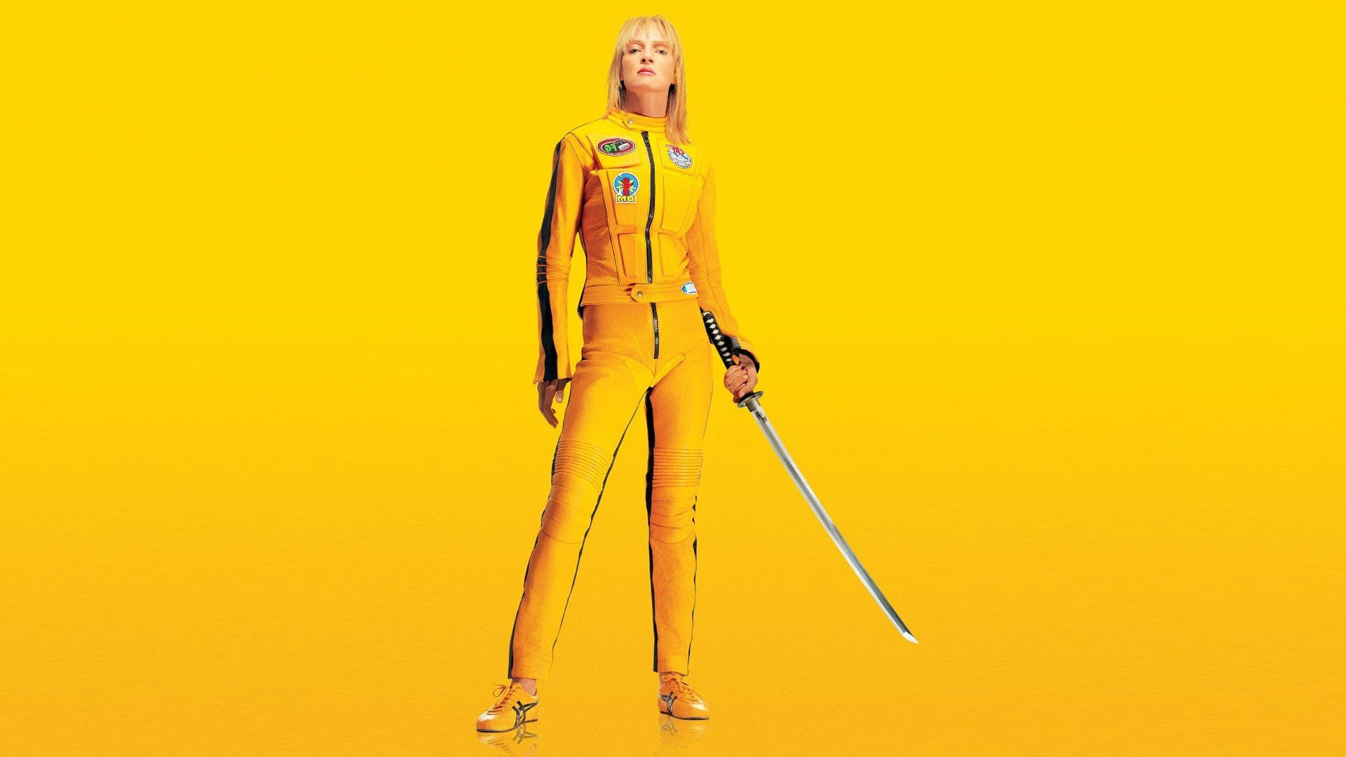 Kill Bill Yellow Jumpsuit Background