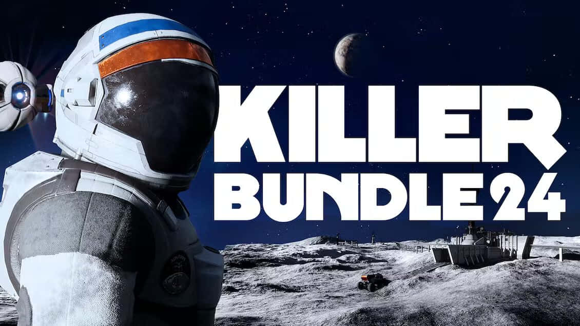 Killer Bundle24 Astronaut Moon Landscape