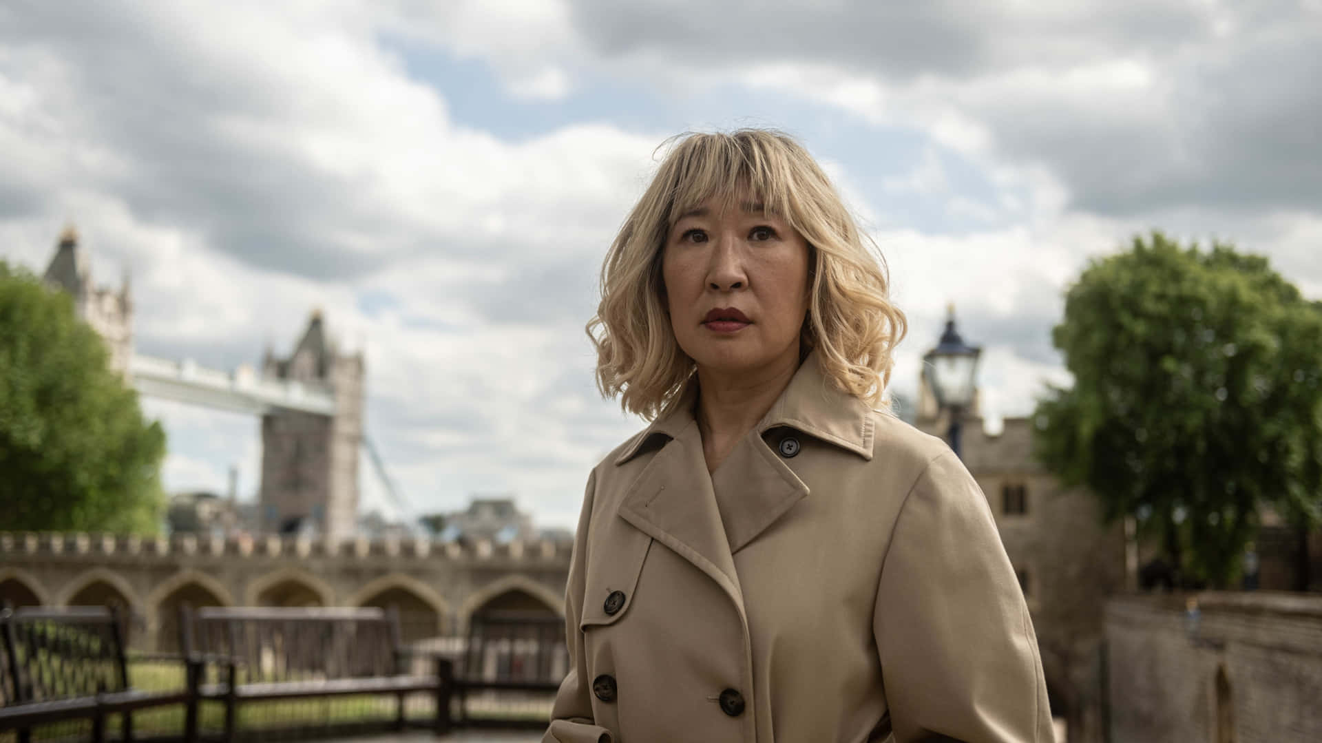 Killing Eve Character London Backdrop