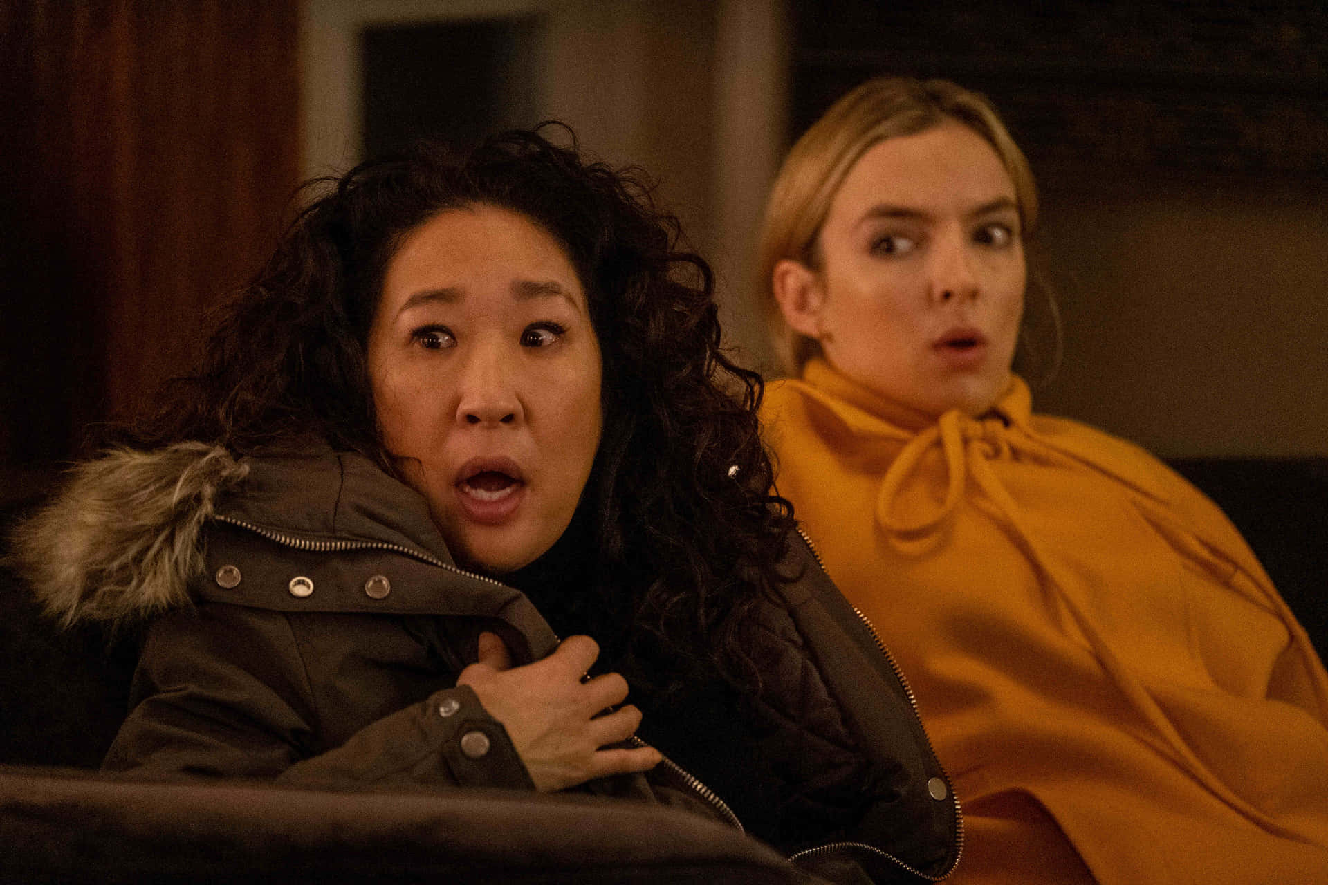 Killing Eve Shocked Expressions