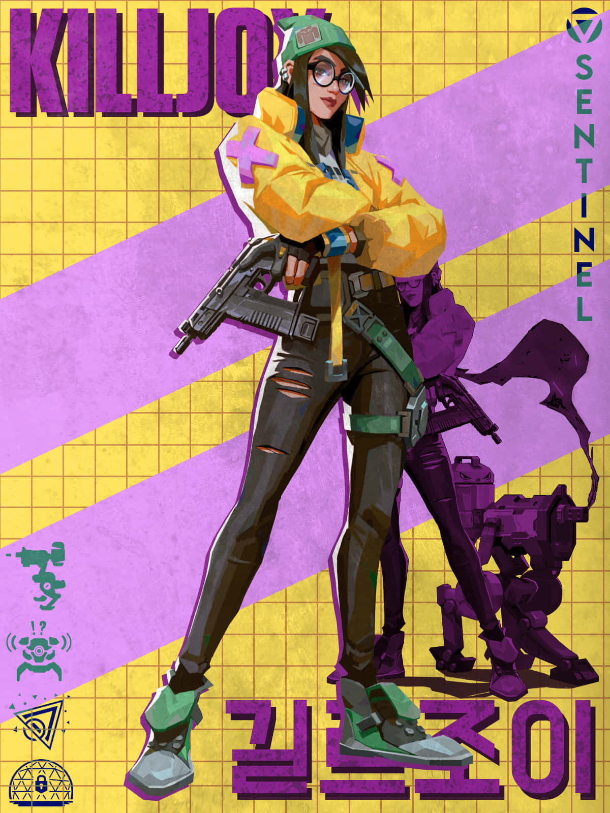 Killjo - A Girl With A Gun Background