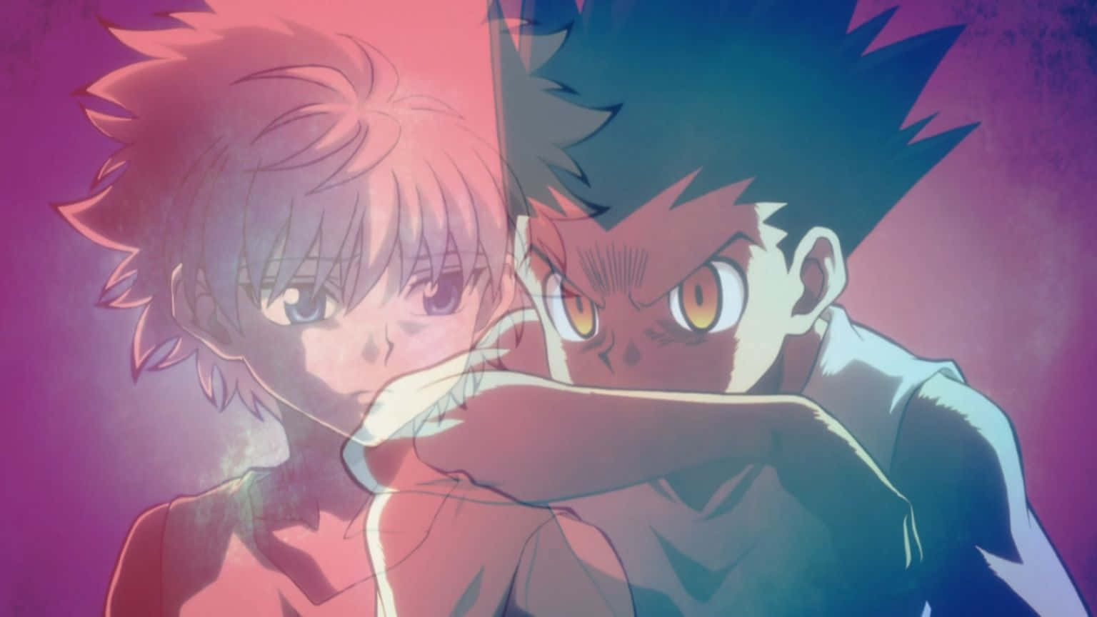 Killua And Gon - Friends For Life Background