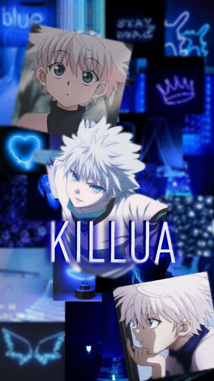 Killua Cute Collage Background