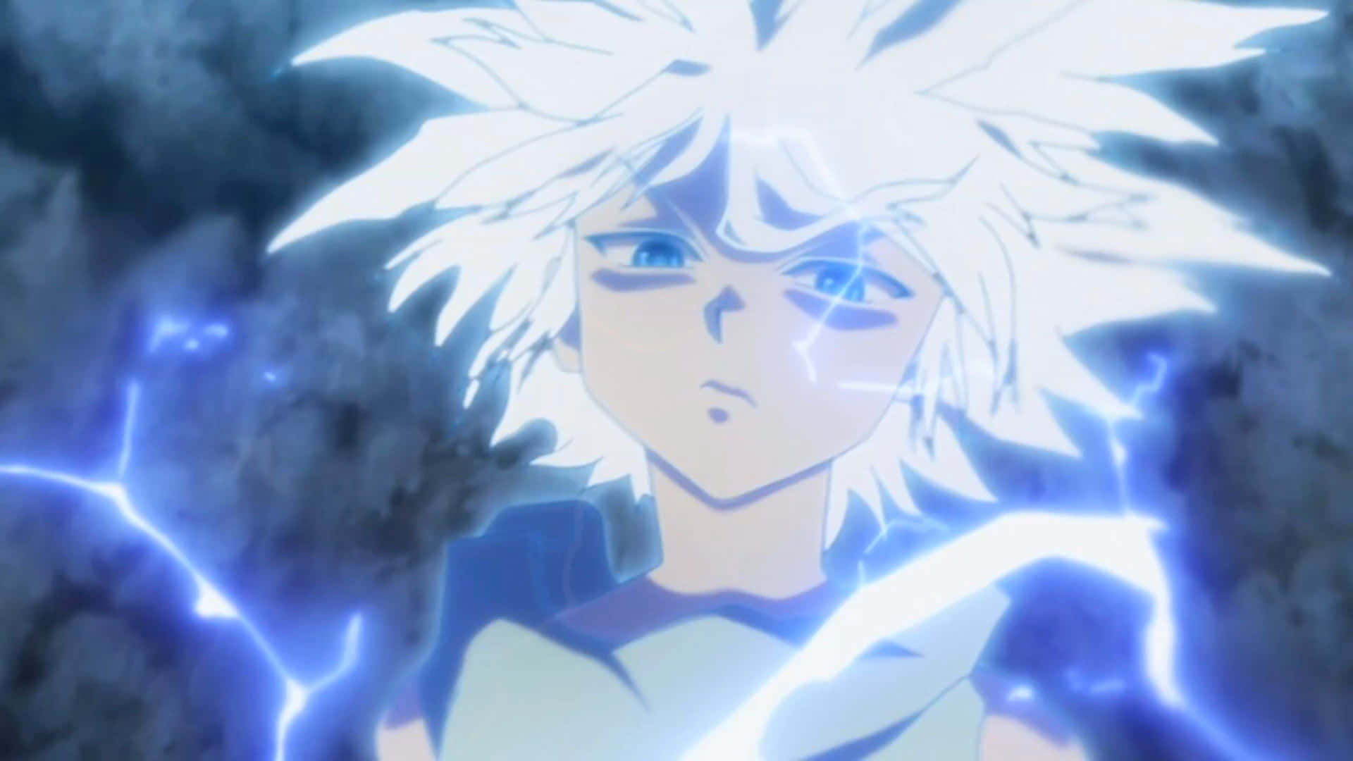 Killua Cute Mad Background