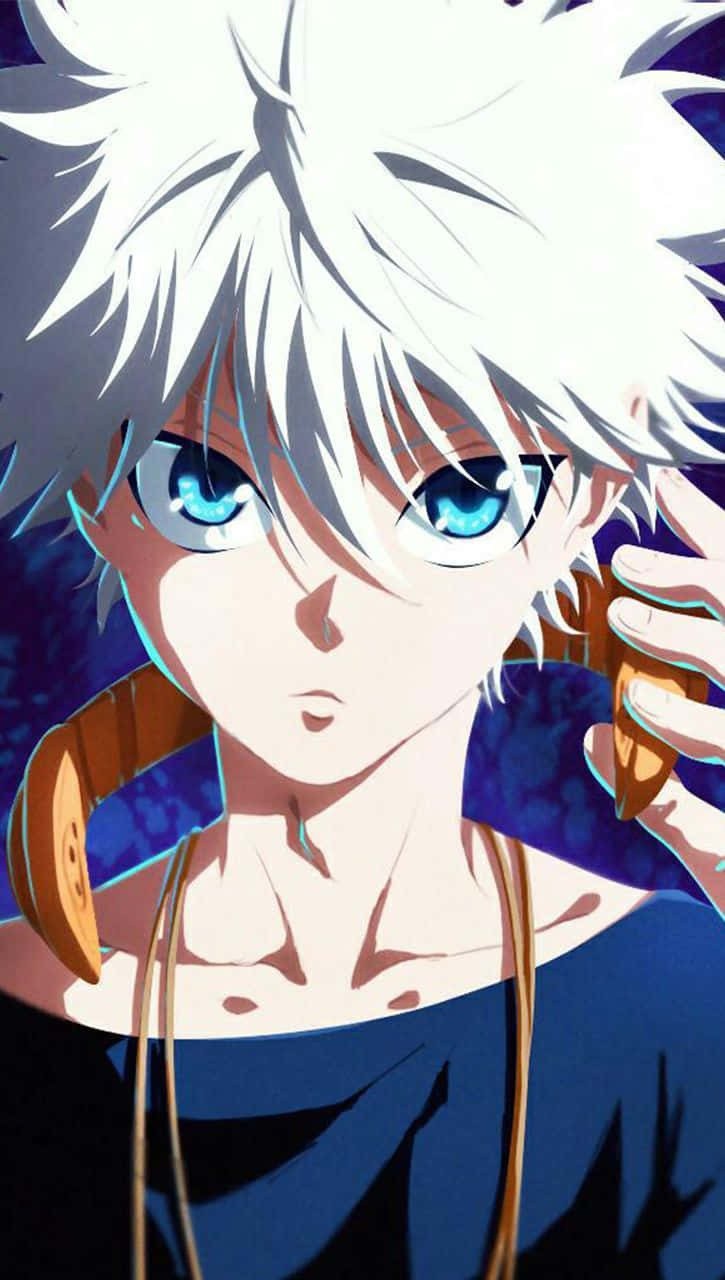 Killua Cute Necklace Background