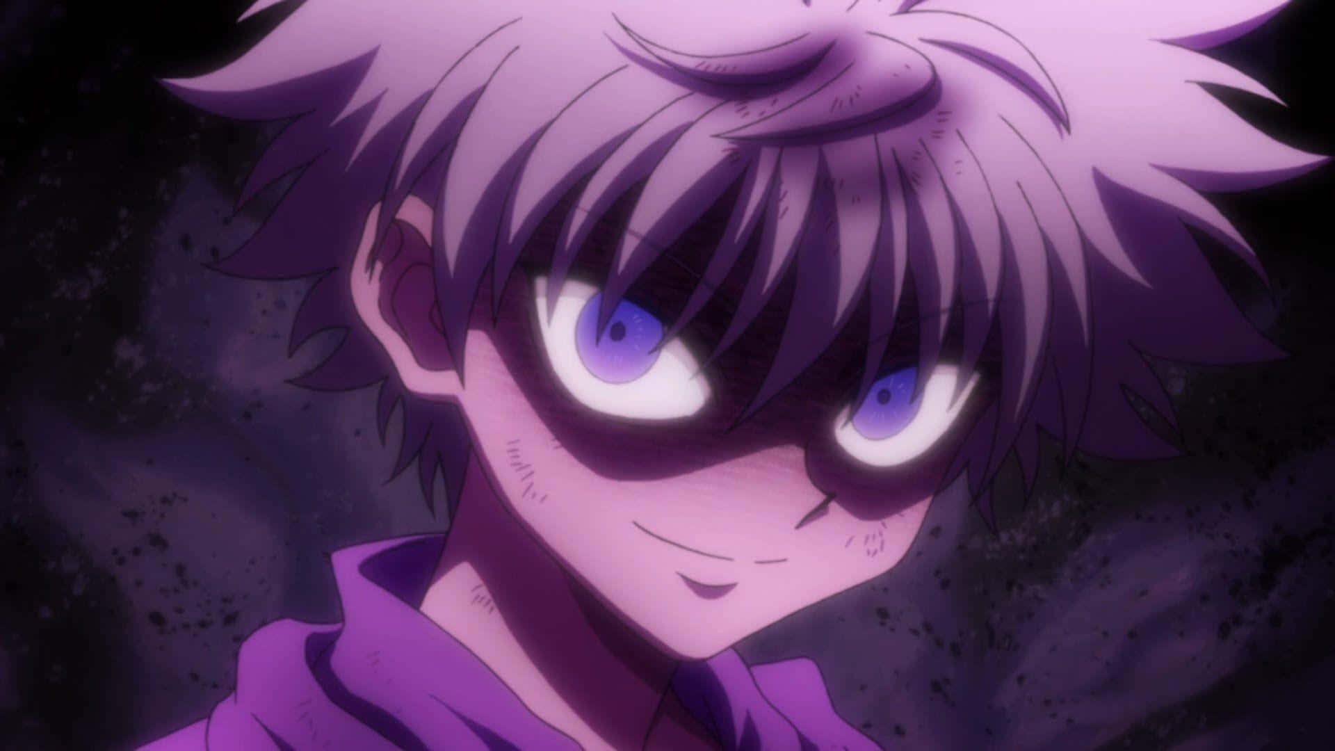 “killua Cute With His Adorable Pixel Art Render” Background