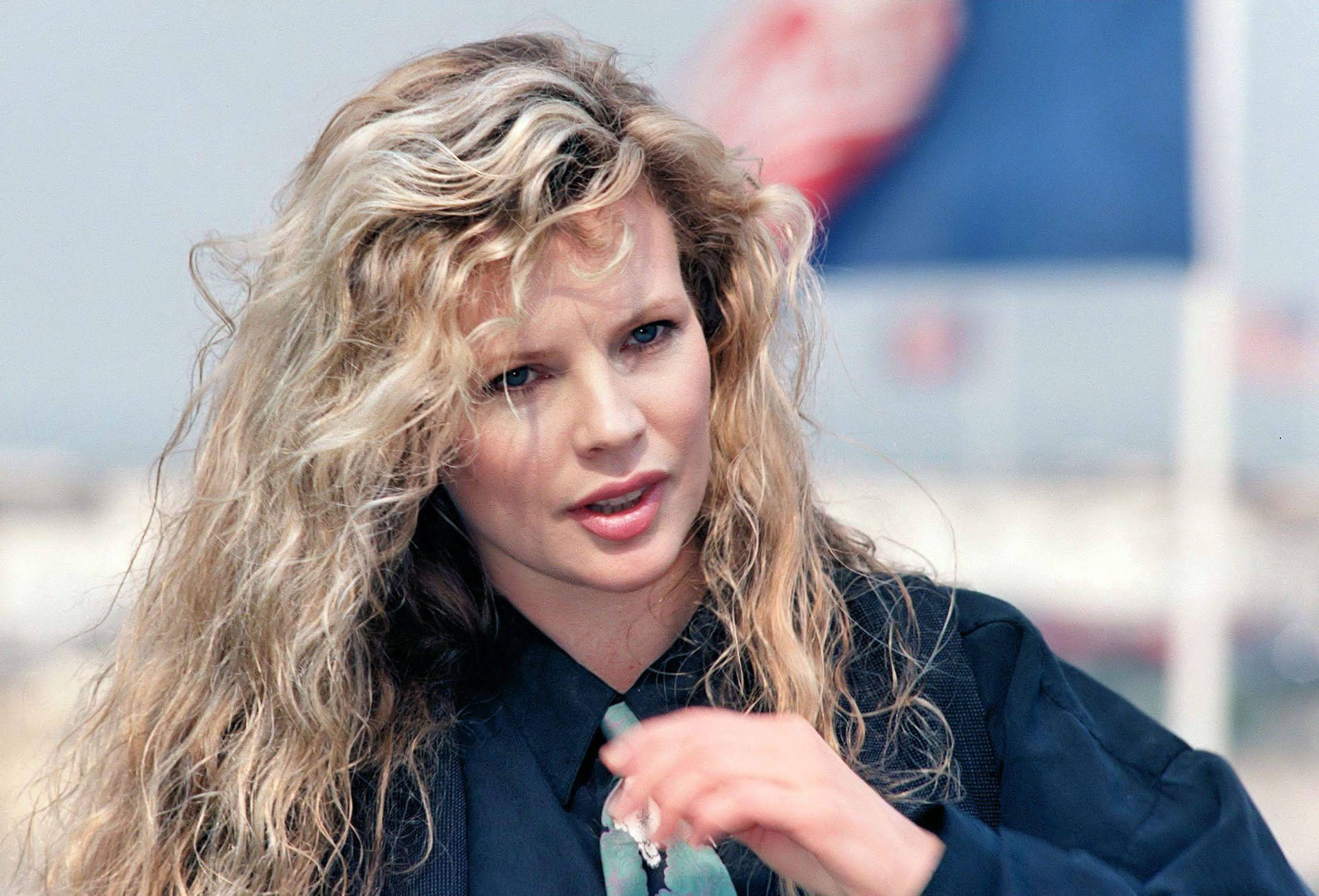 Kim Basinger At A 1989 Film Fest