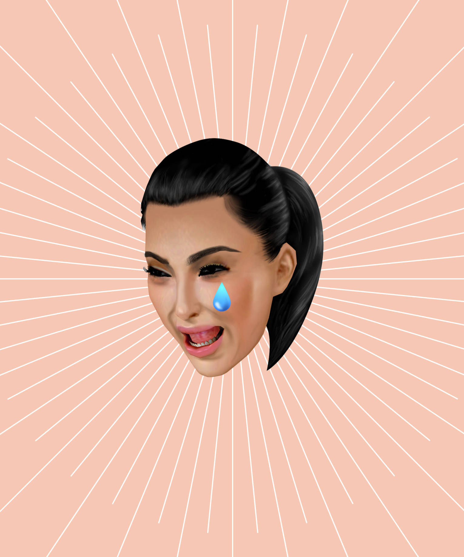 Kim Kardashian Unleashes Her Emoji Army Background