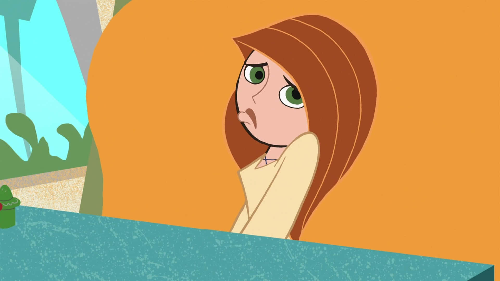 Kim Possible In Action - High Definition Wallpaper Background