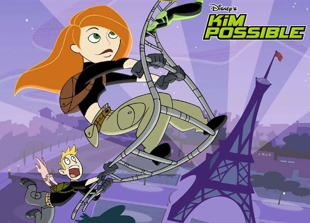 Kim Possible In Action Mode Background