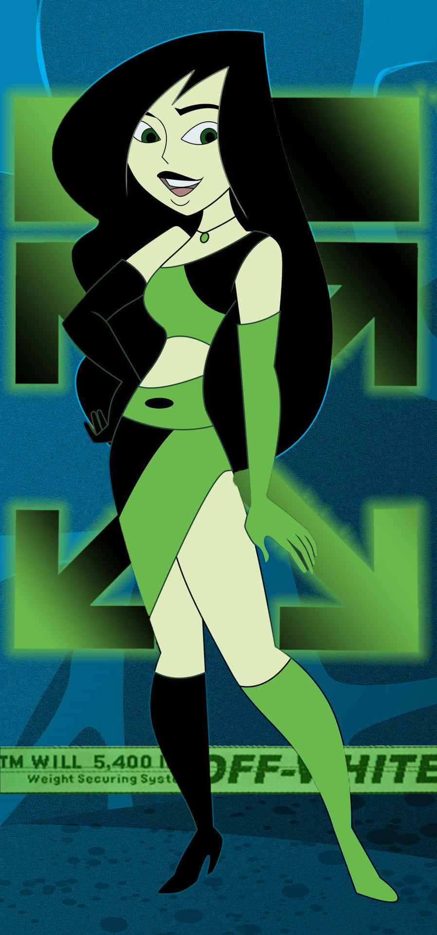 Kim Possible Shego Off White Iphone