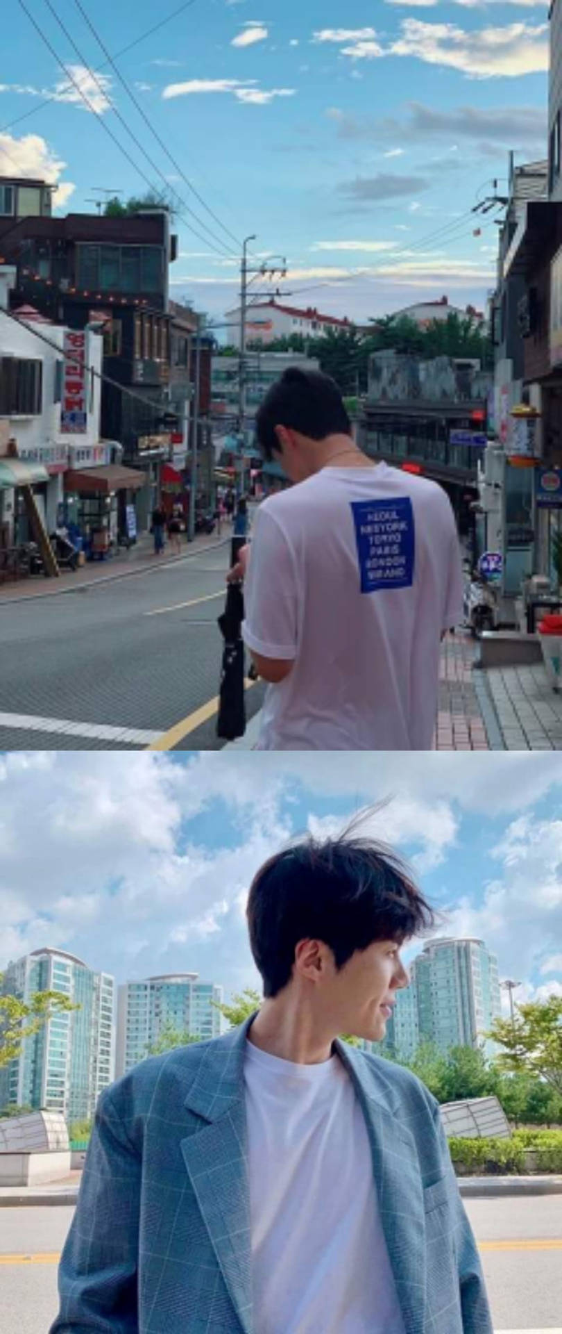 Kim Seon Ho Candid Shot Background