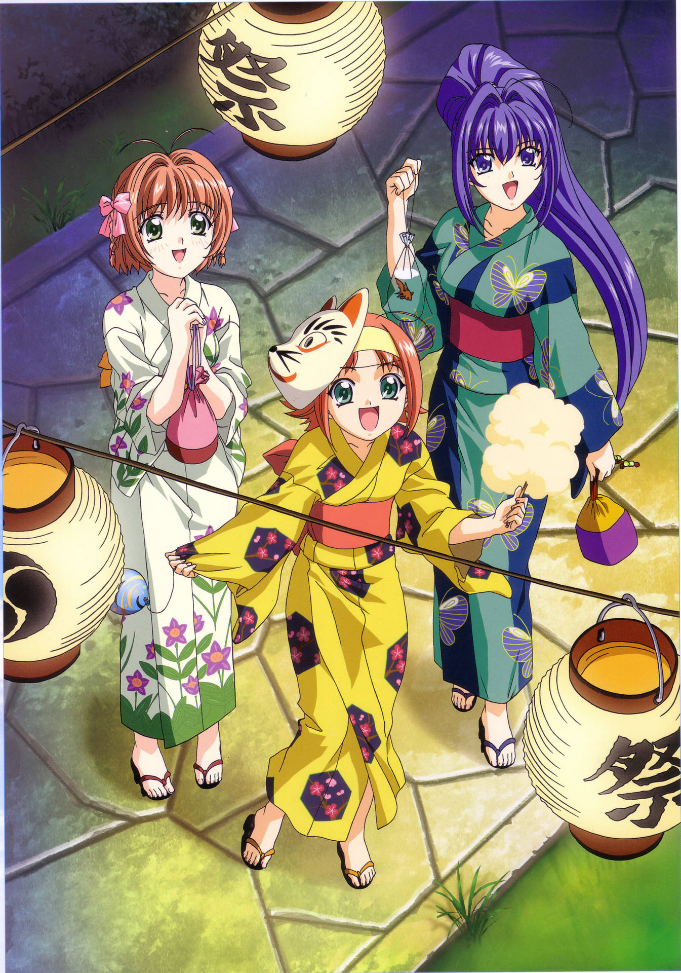 Kimi Ga Nozomu Eien Traditional Outfit Background