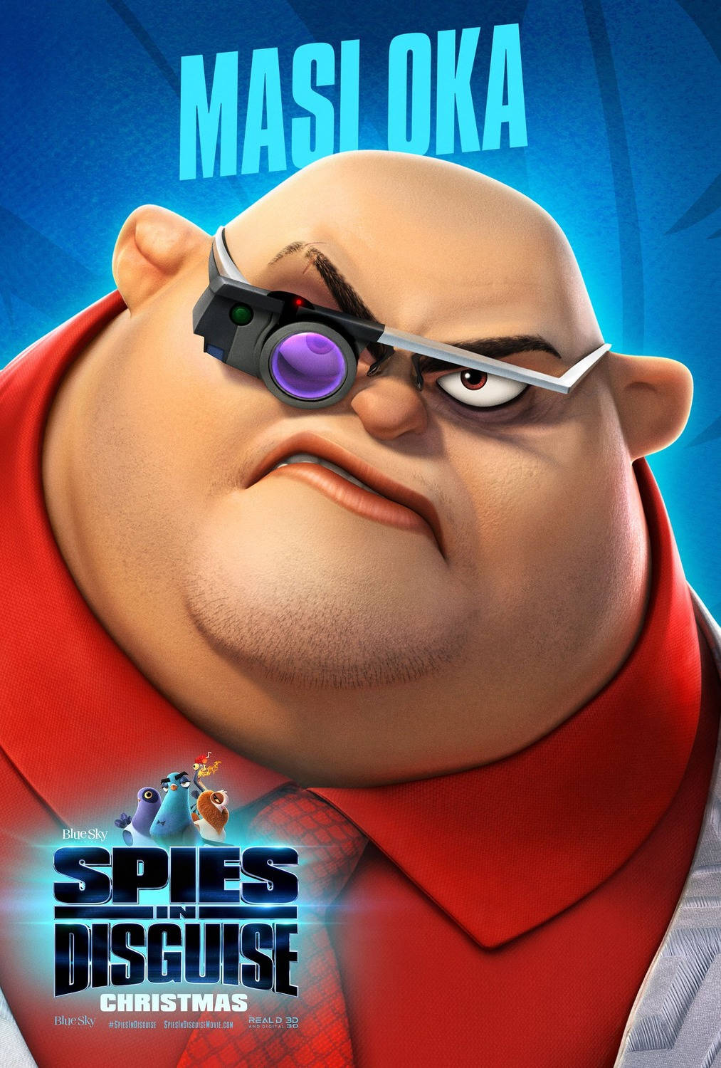 Kimura Poster Spies In Disguise Background