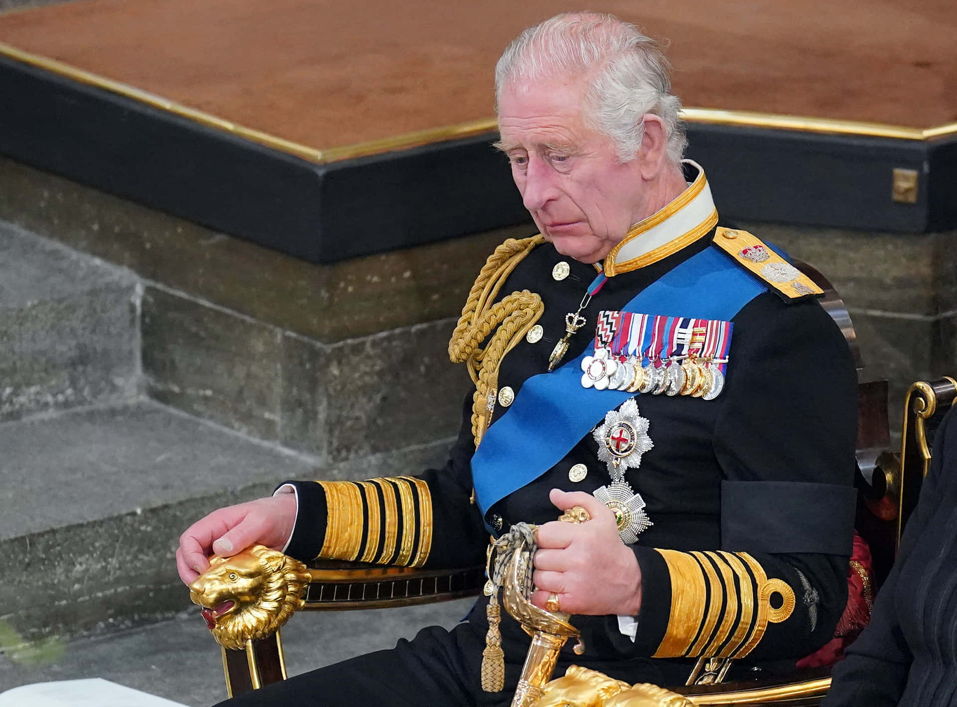 King Charles Iii With Garter Star