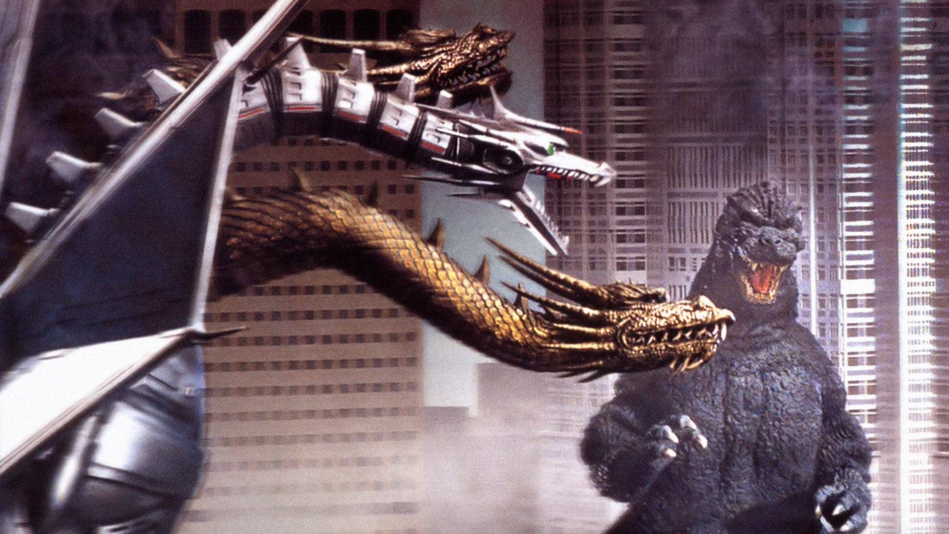 King Ghidorah Vs Godzilla 4k Background