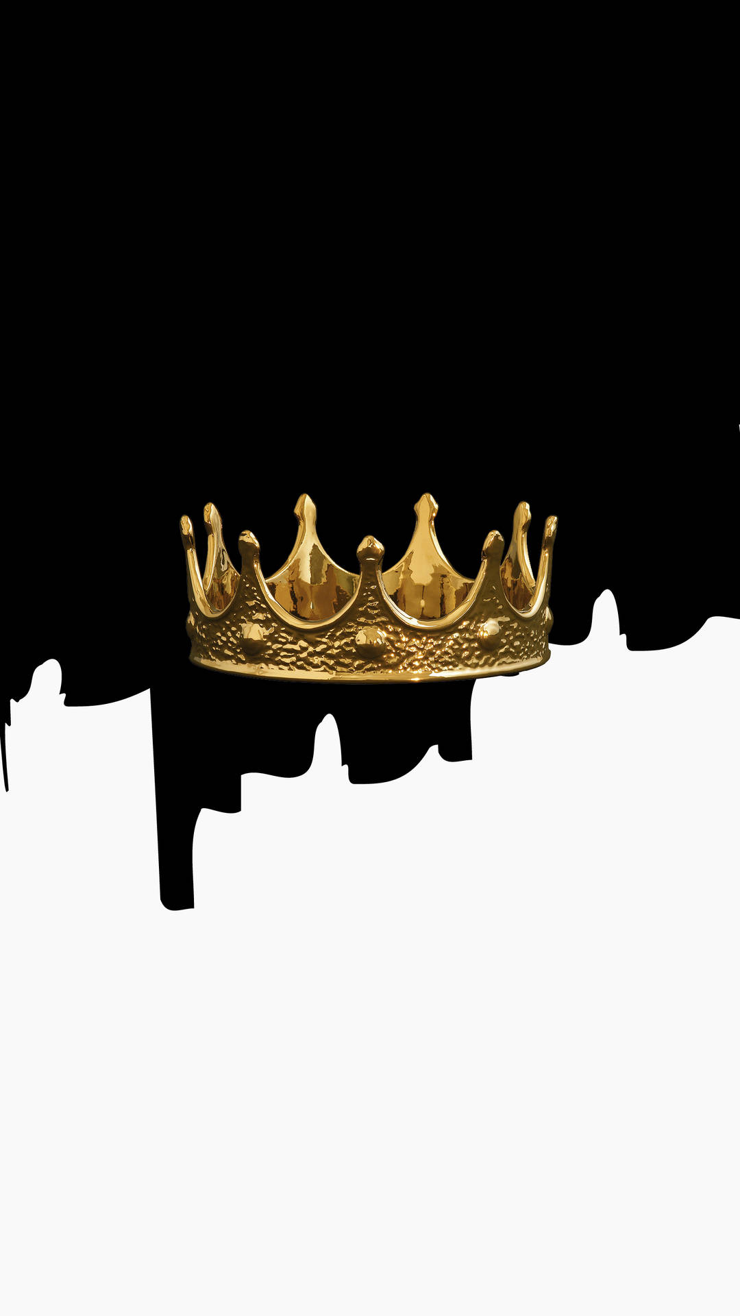 King Gold Imperial Crown Background