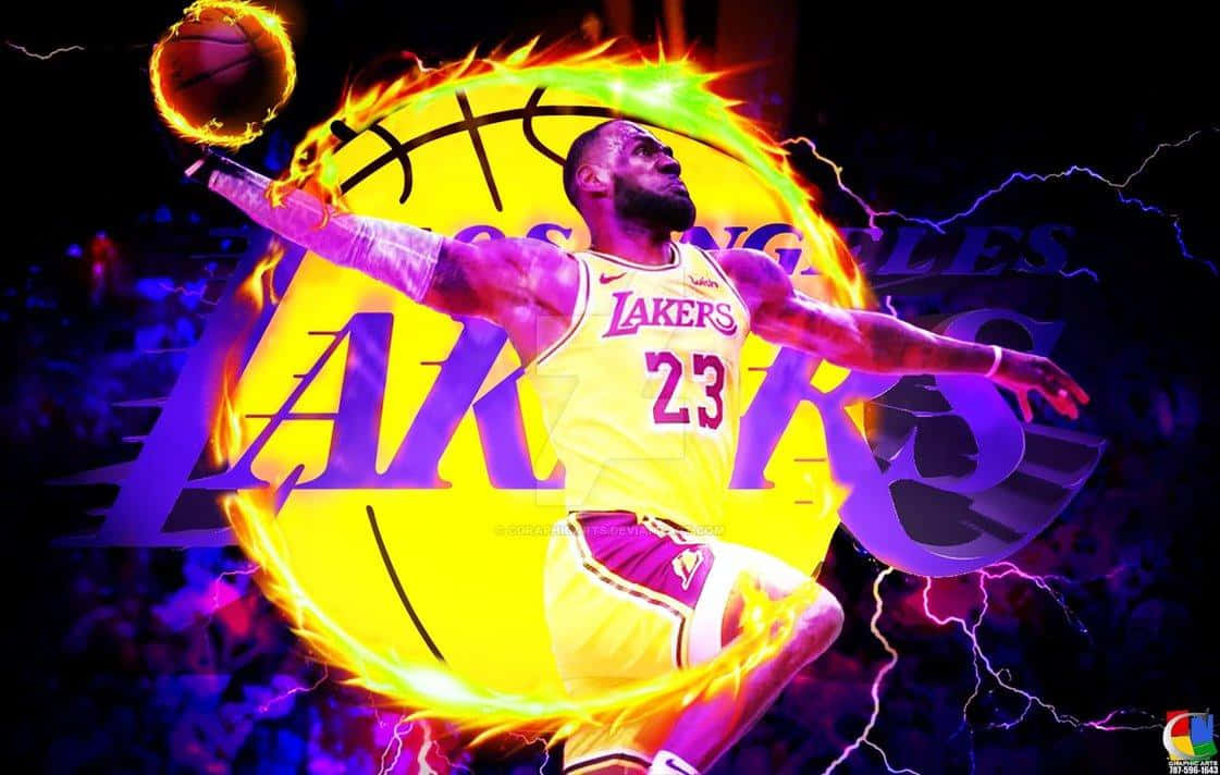 King Lebron James - The Best In The Game Background