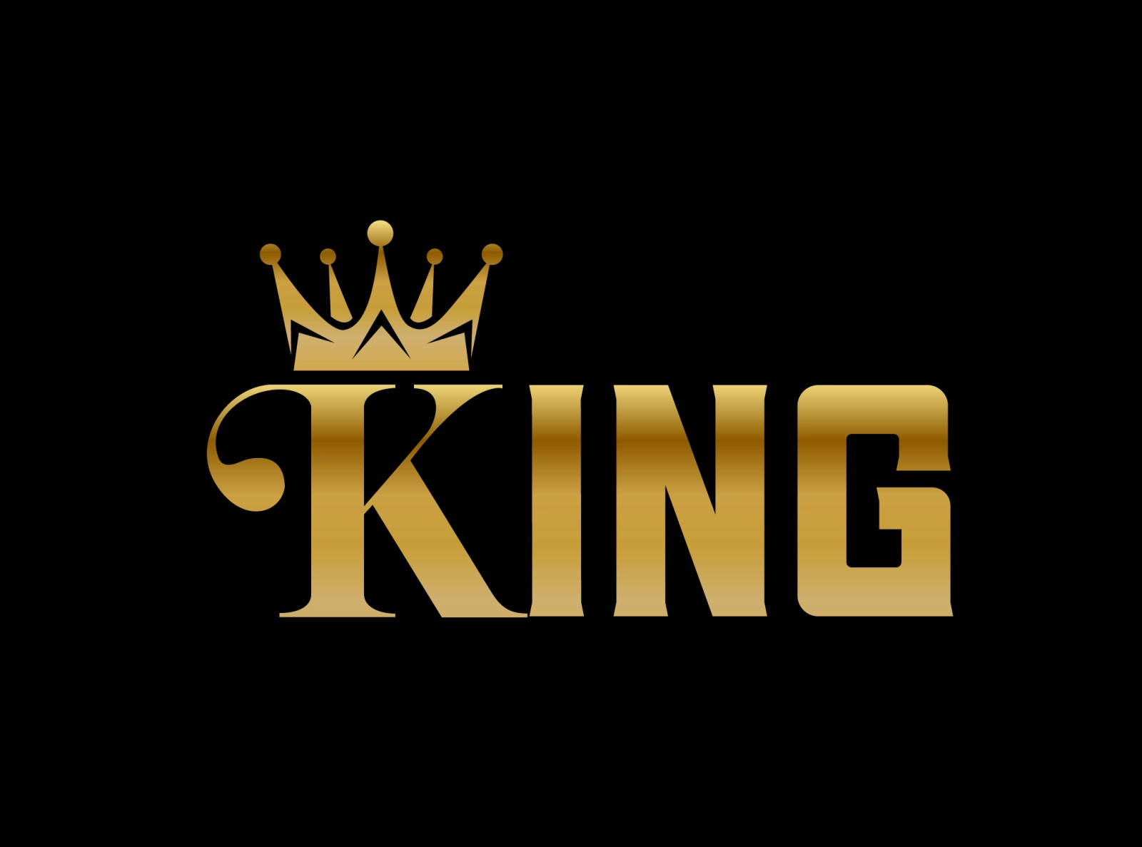 King Logo With Word