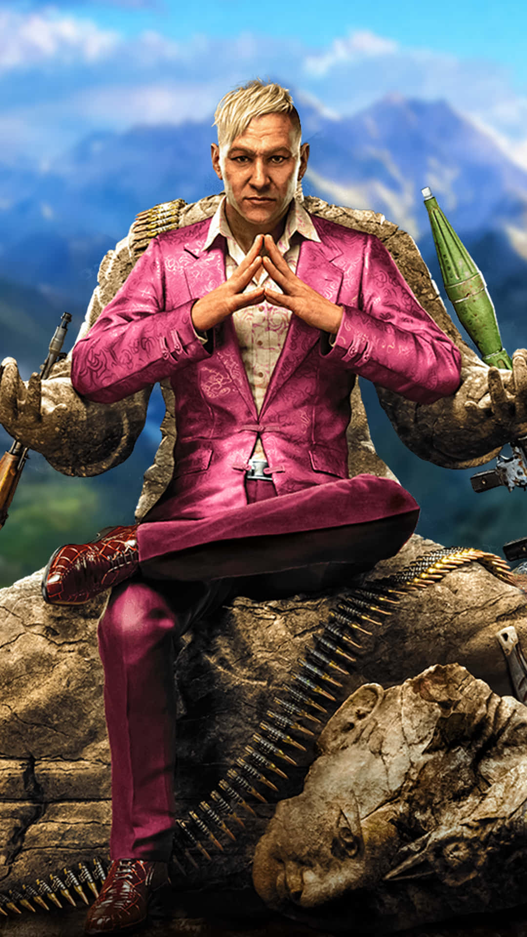 King Pagan Min Far Cry 4 Phone Background