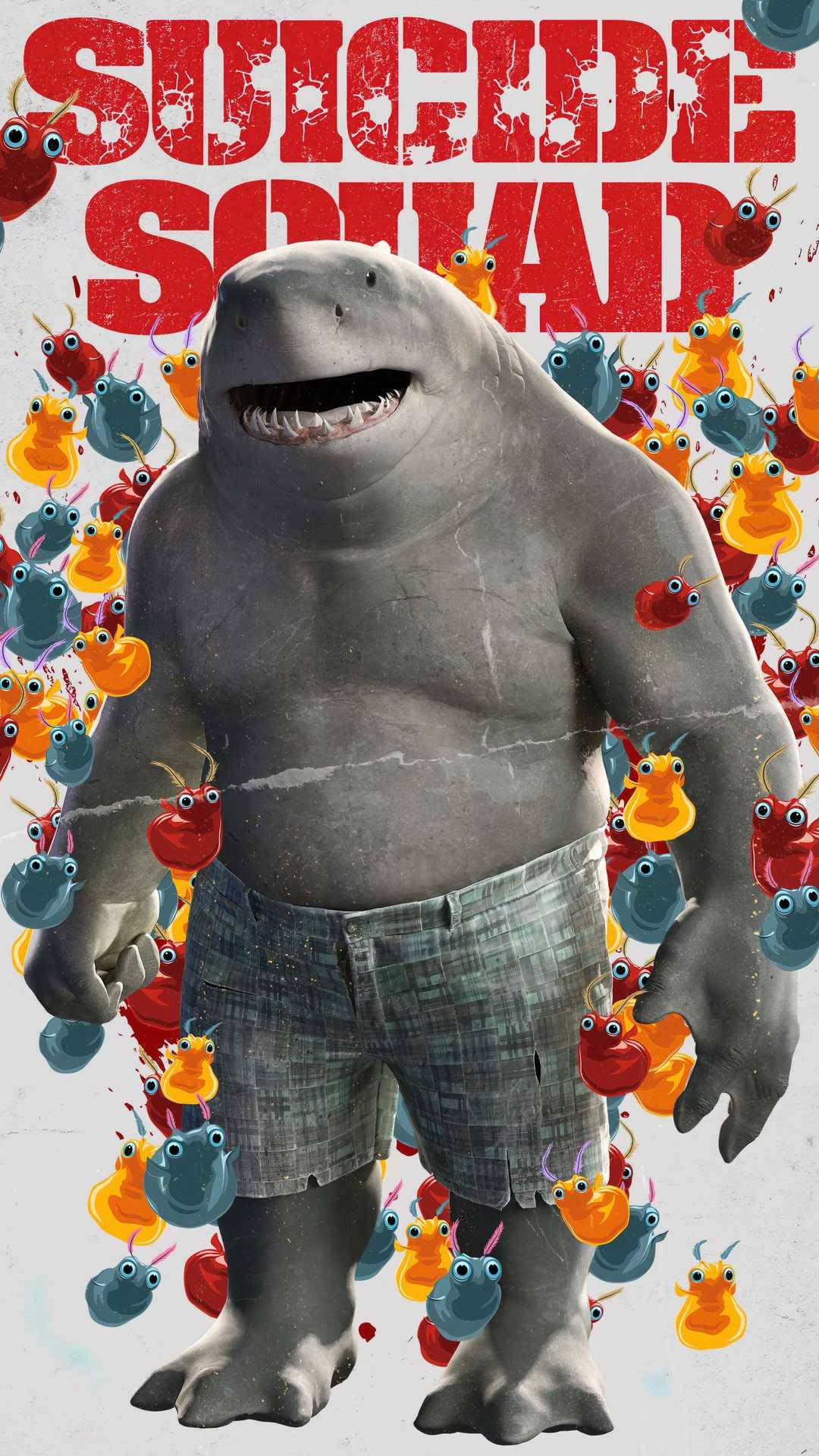 King Shark Suicide Squad Poster Background