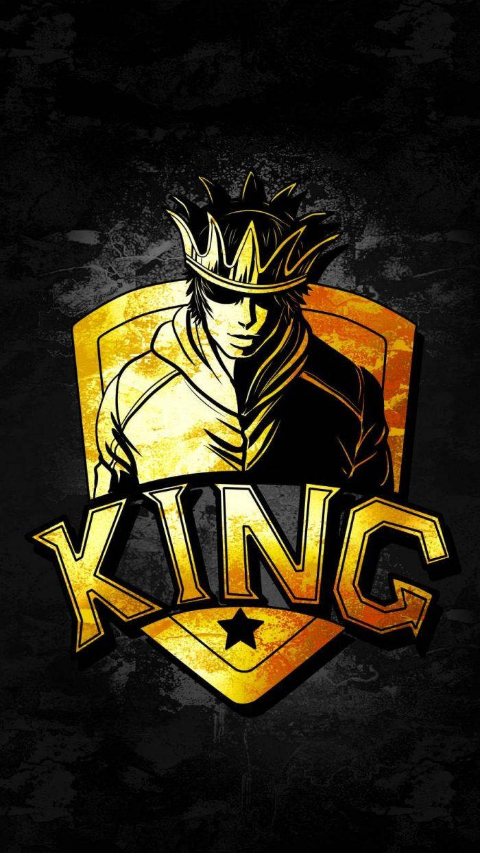 King Shield Logo Background