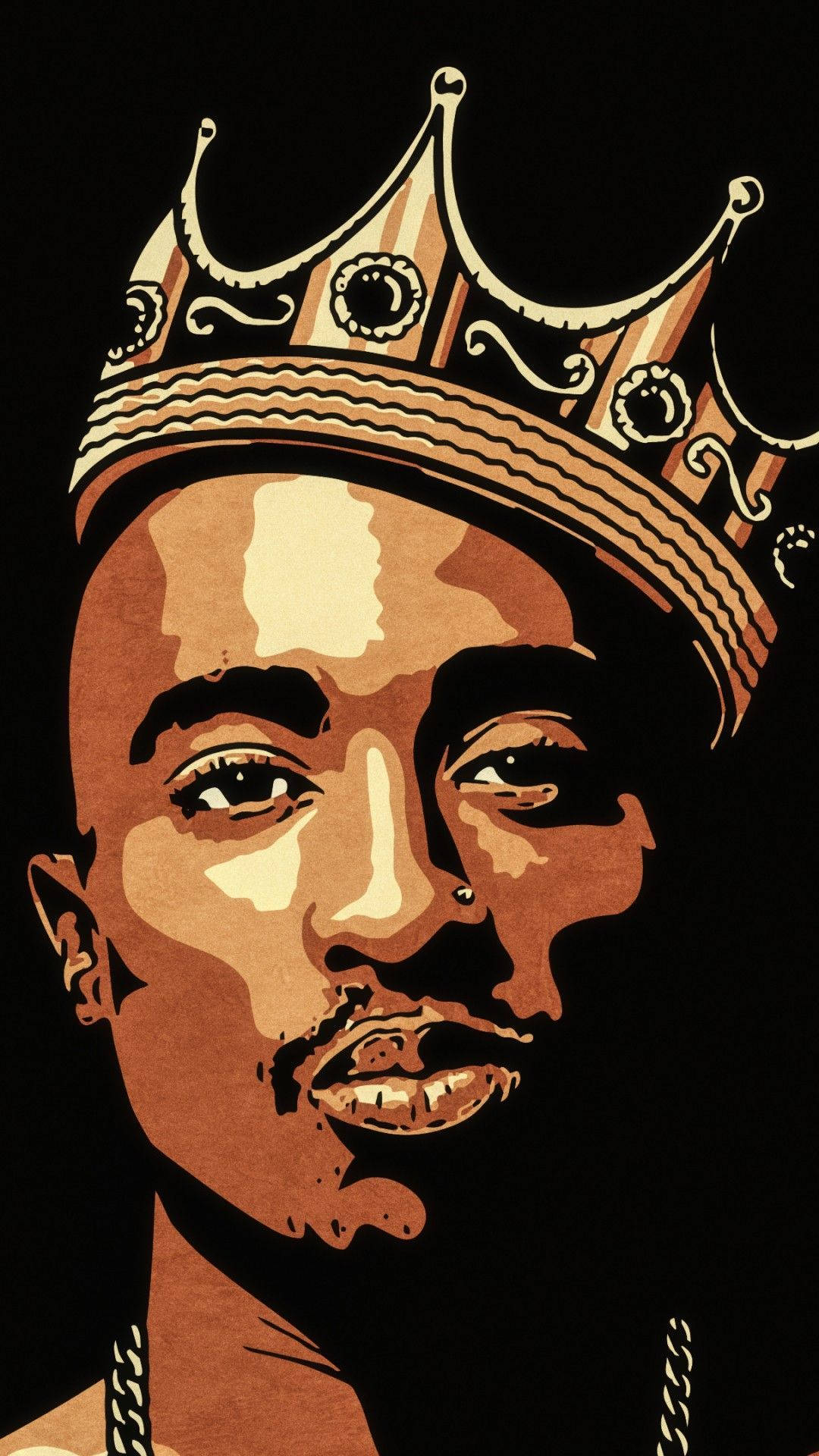 King Tupac Shakur Background