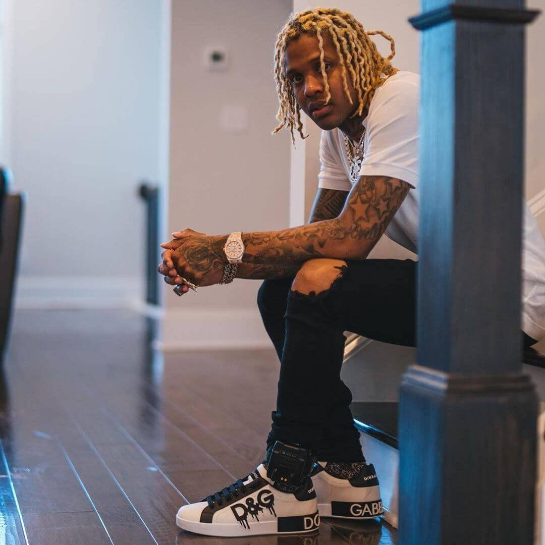 King Von And Lil Durk Sitting On Stairs