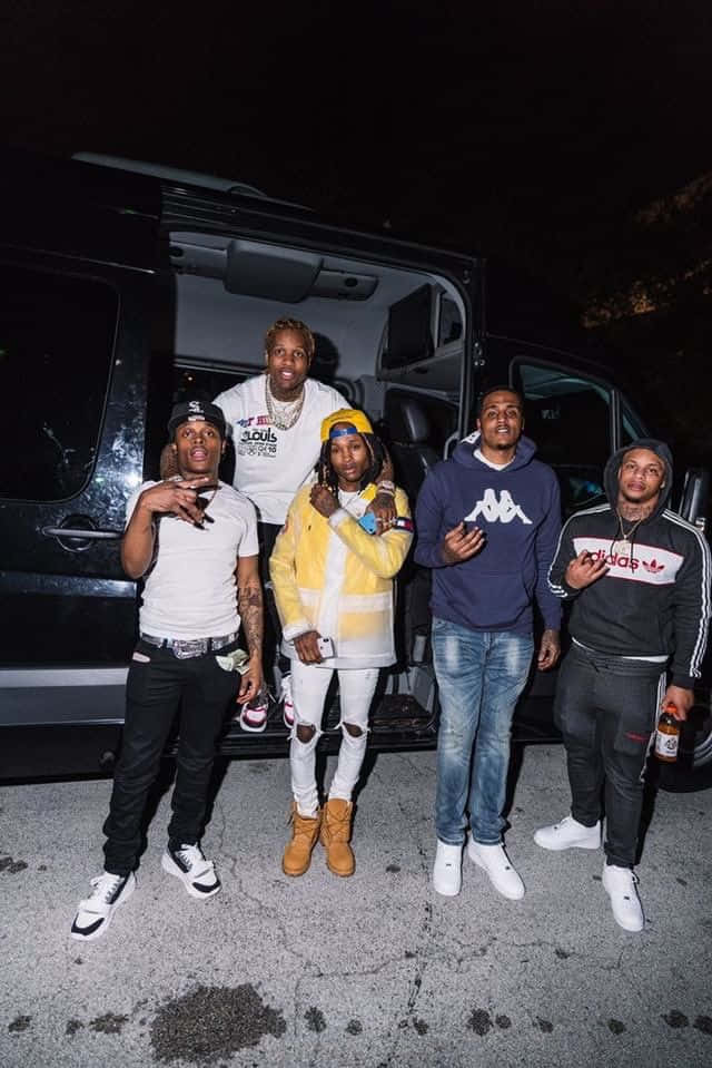 King Von Lil Durkand Friends Outdoors