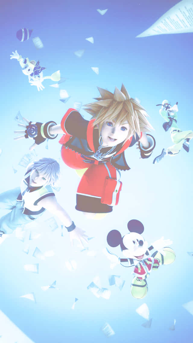 Kingdom Hearts Mickey Mouse Phone Background