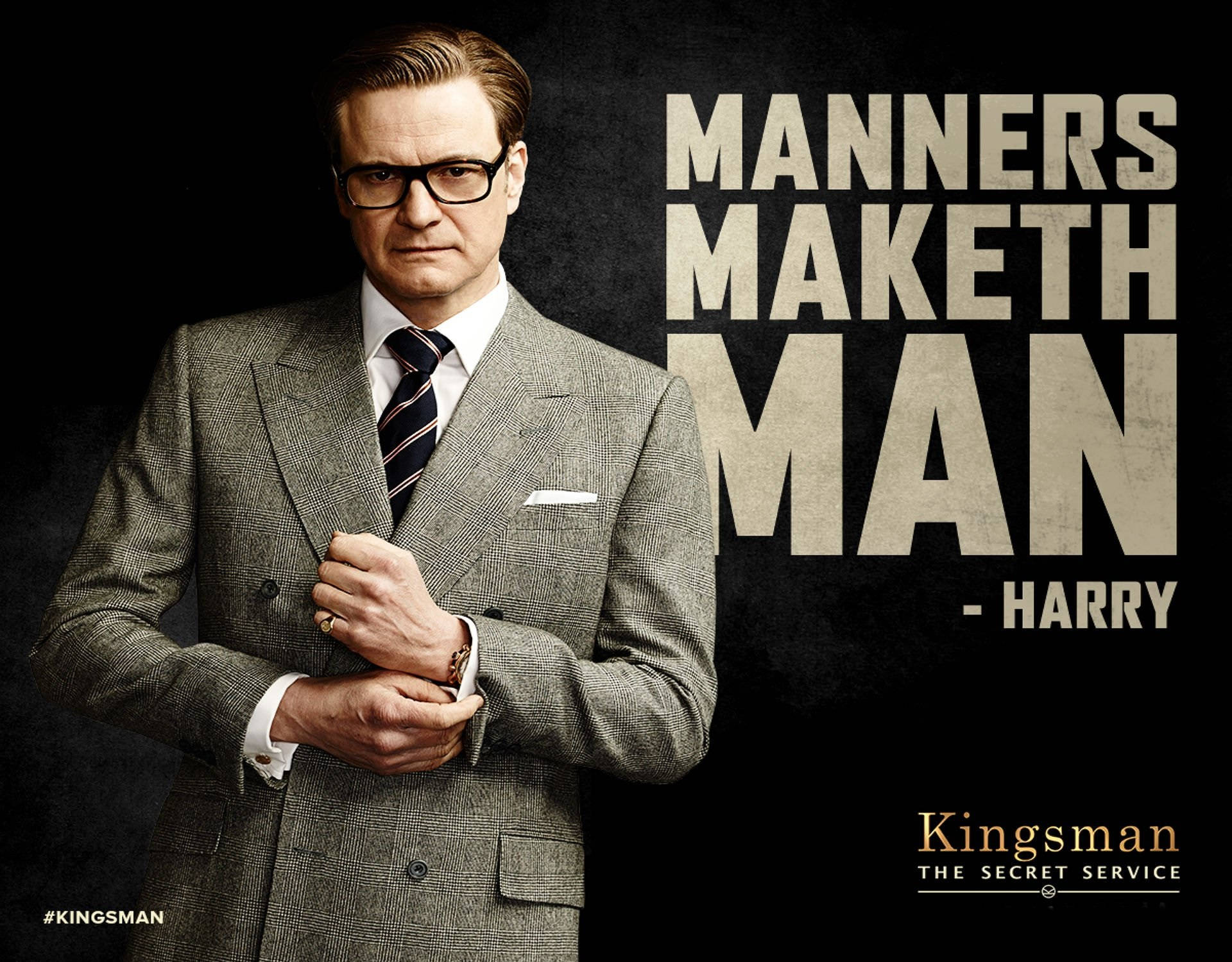 Kingsman The Secret Service Manners Maketh Man Background