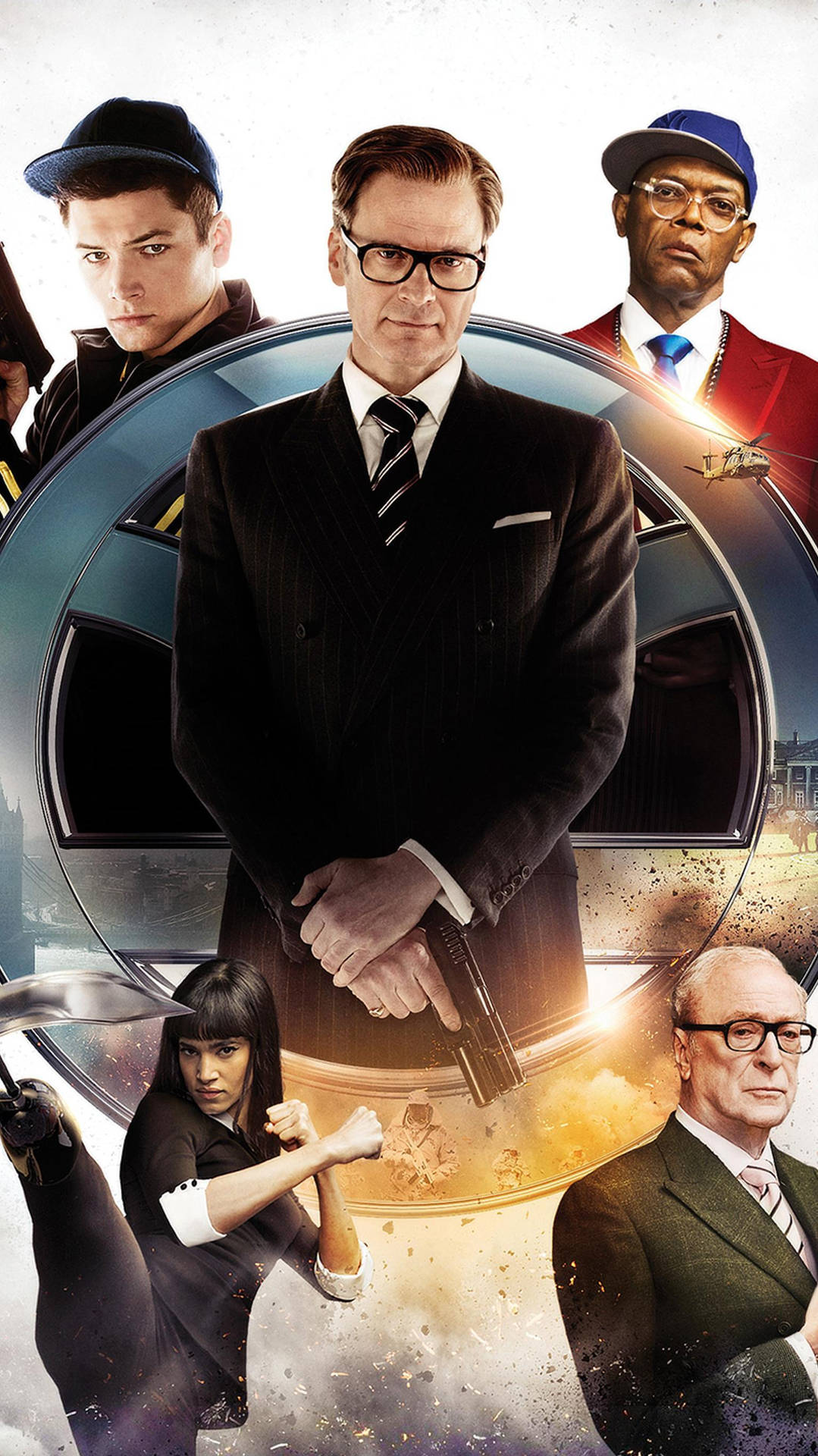 Kingsman The Secret Service Poster Background
