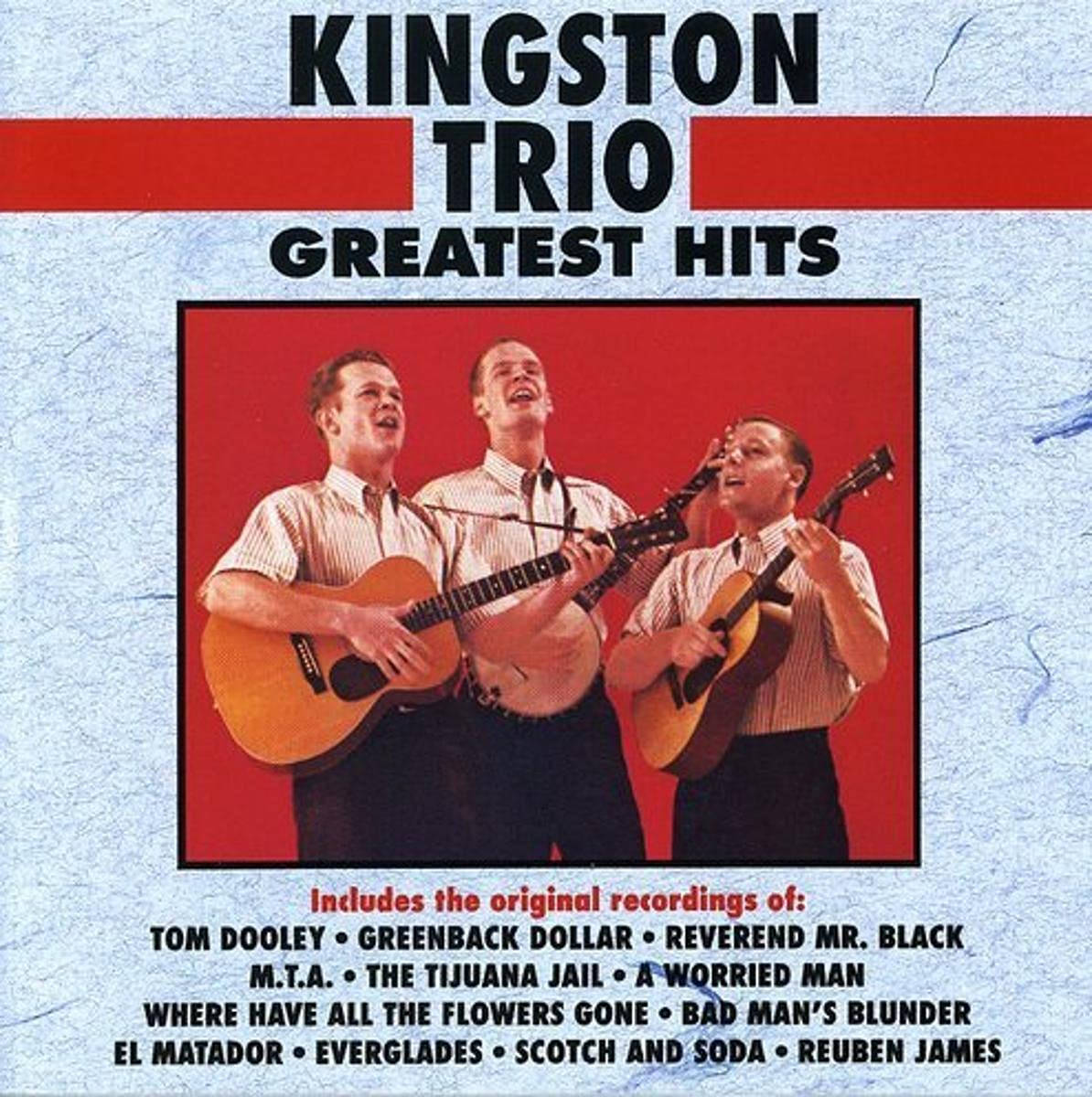 Kingston Trio's Greatest Hits Album Cover Background