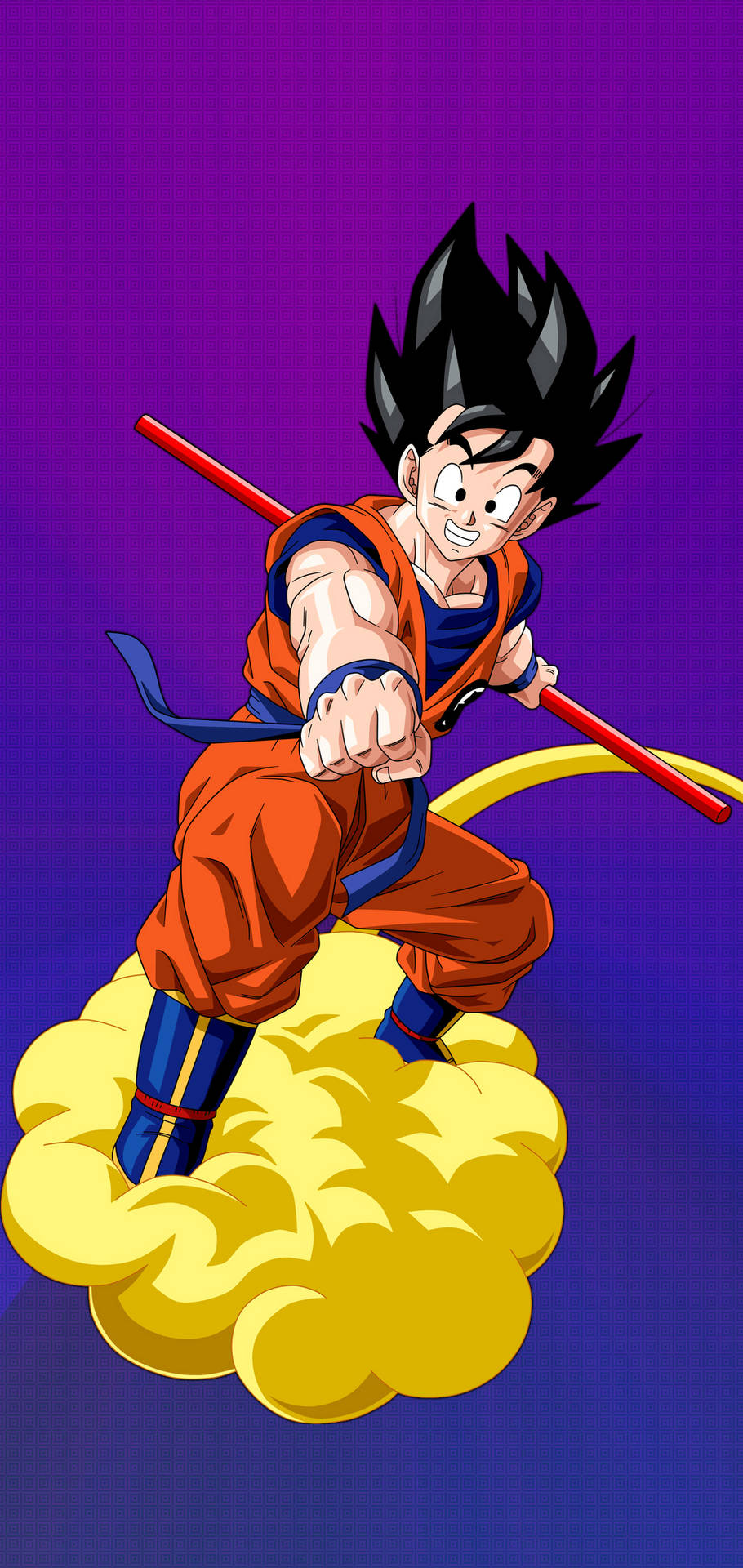 Kintoun Cloud And Son Goku Iphone Background