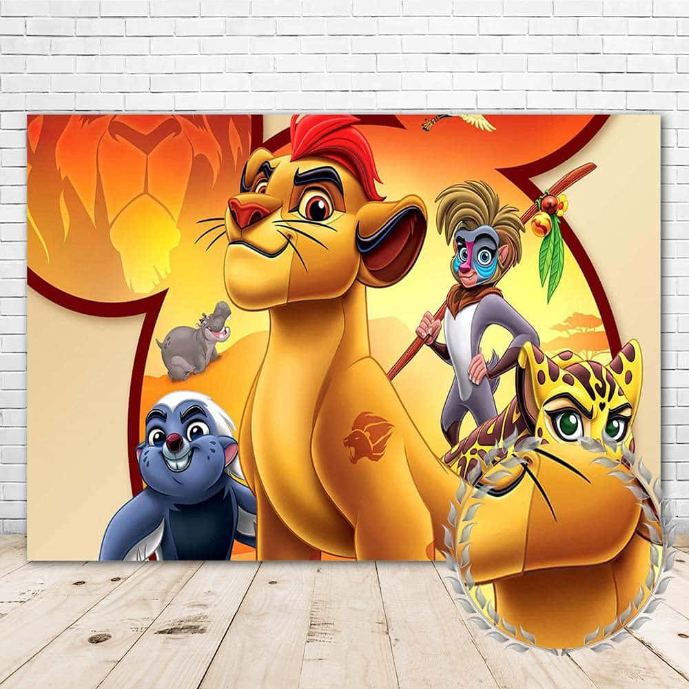 Kion And His Lion Guard Friends Prepare For Another Exciting Adventure! Background
