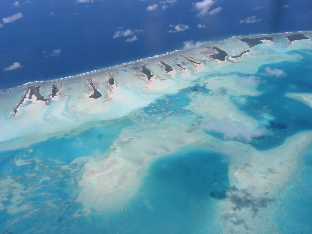Kiribati Islands Seascape Background