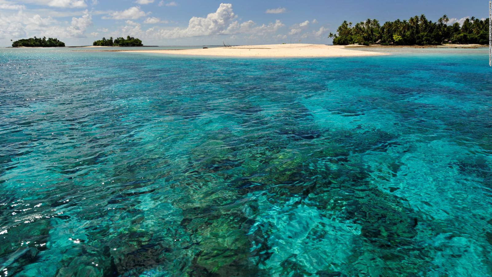 Kiribati Pristine Ocean Background