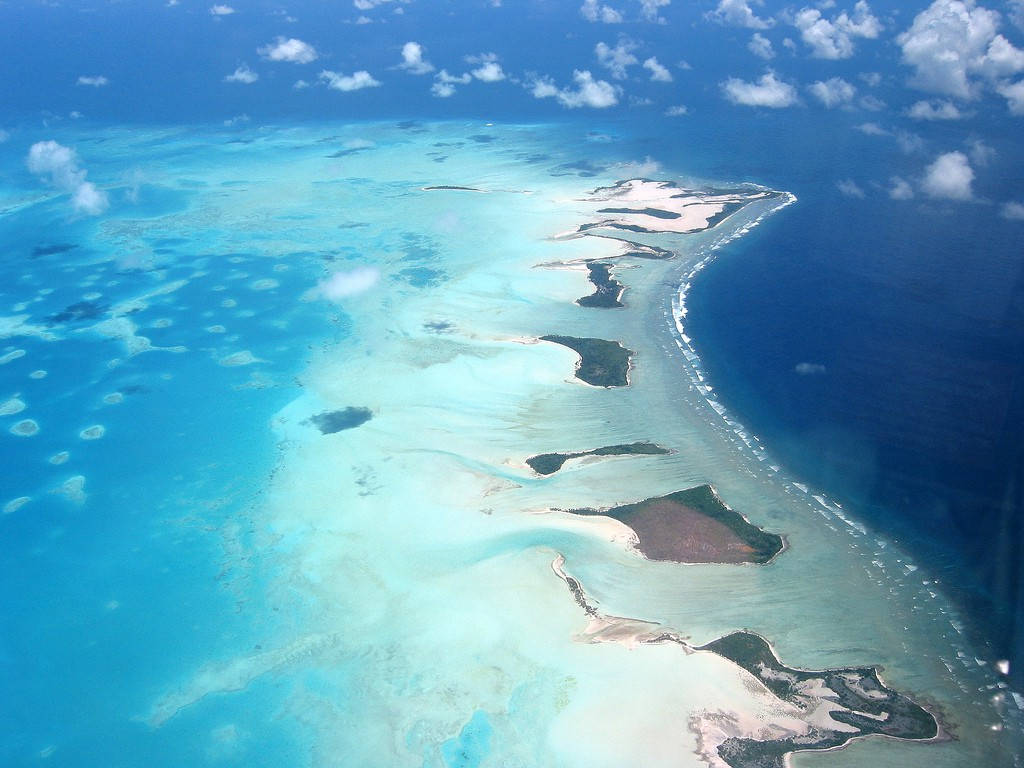 Kiribati South Tarawa Skyline Background