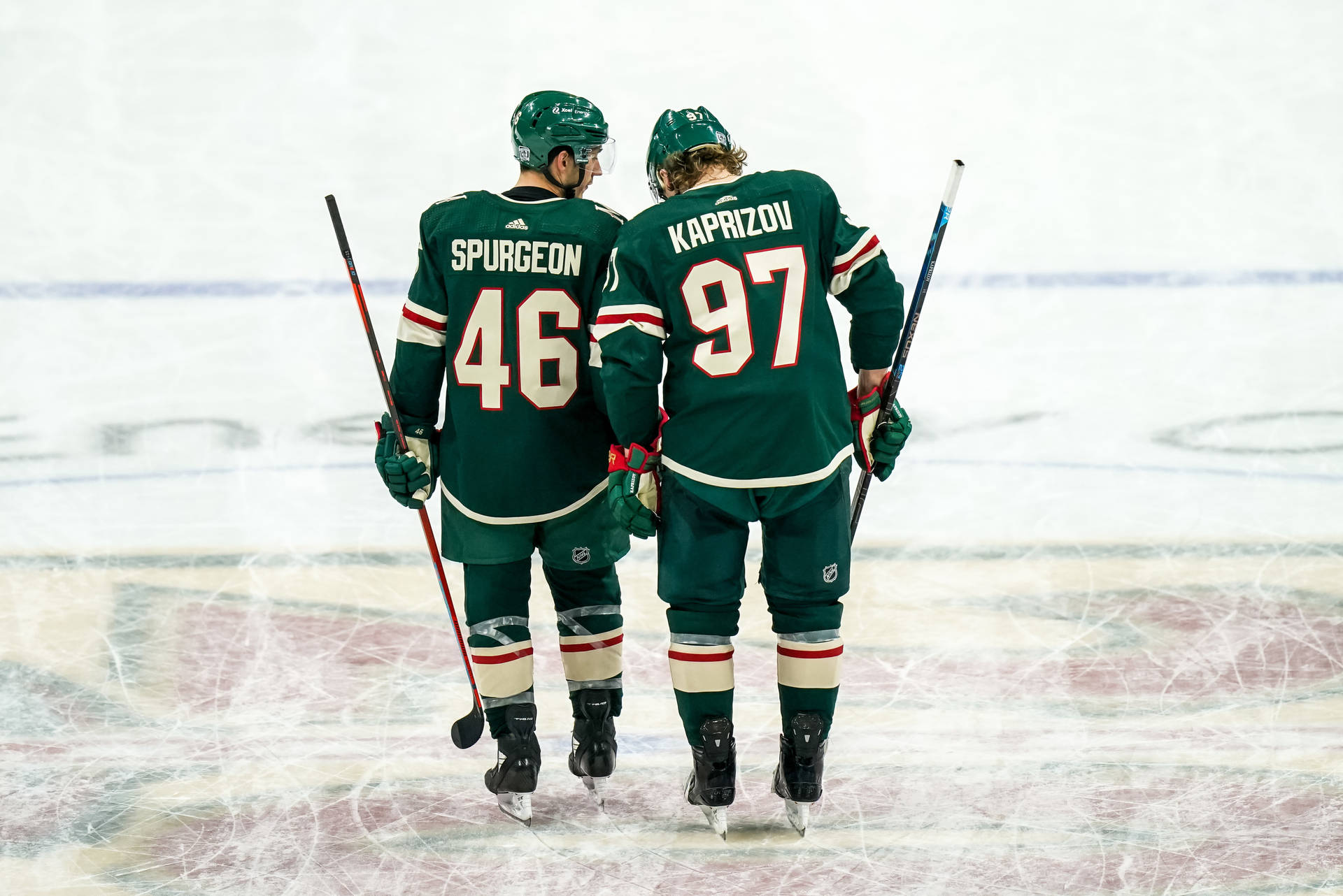 Kirill Kaprizov And Jared Spurgeon