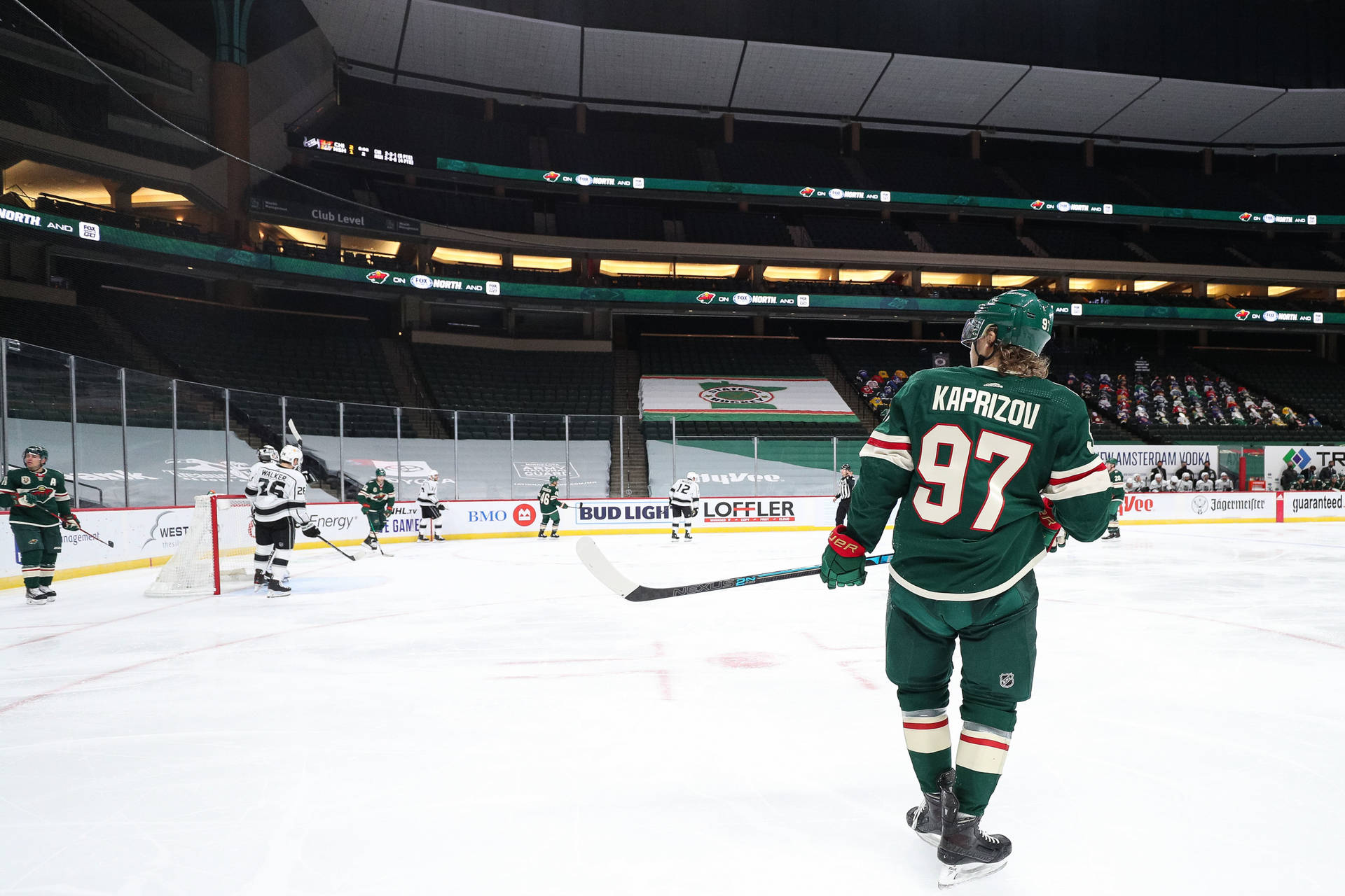 Kirill Kaprizov Minnesota Wild Player Background