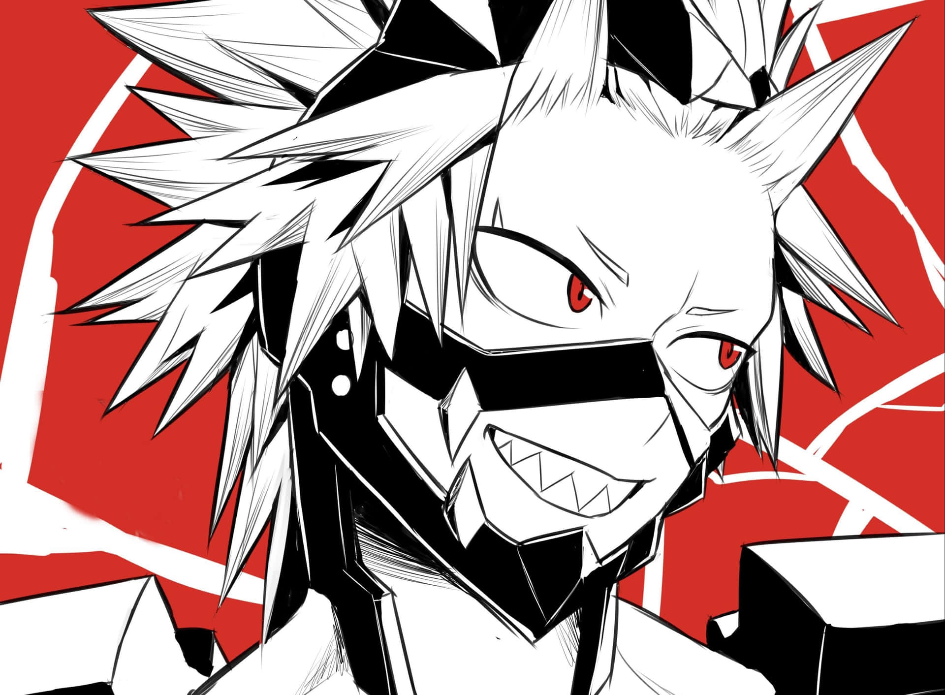 Kirishima - A Cute, Soft, And Gentle Character Background