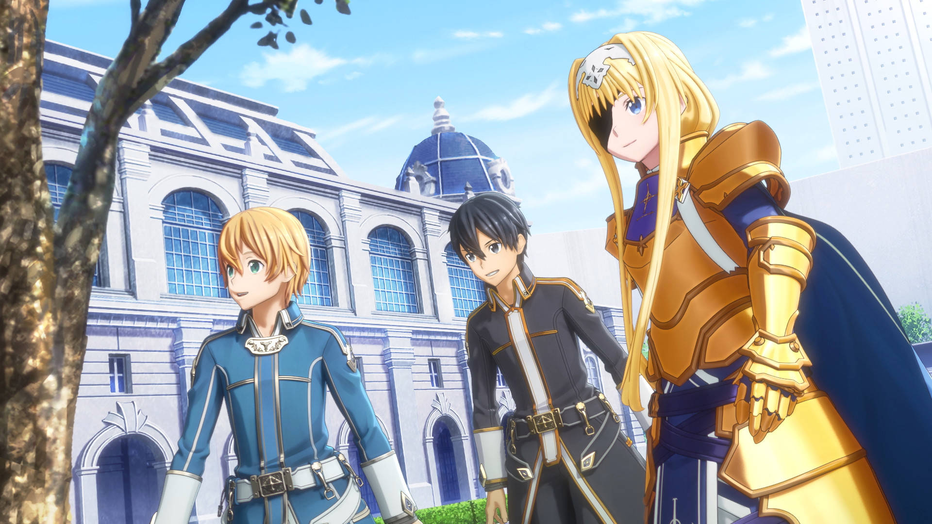 Kirito With Friends Background