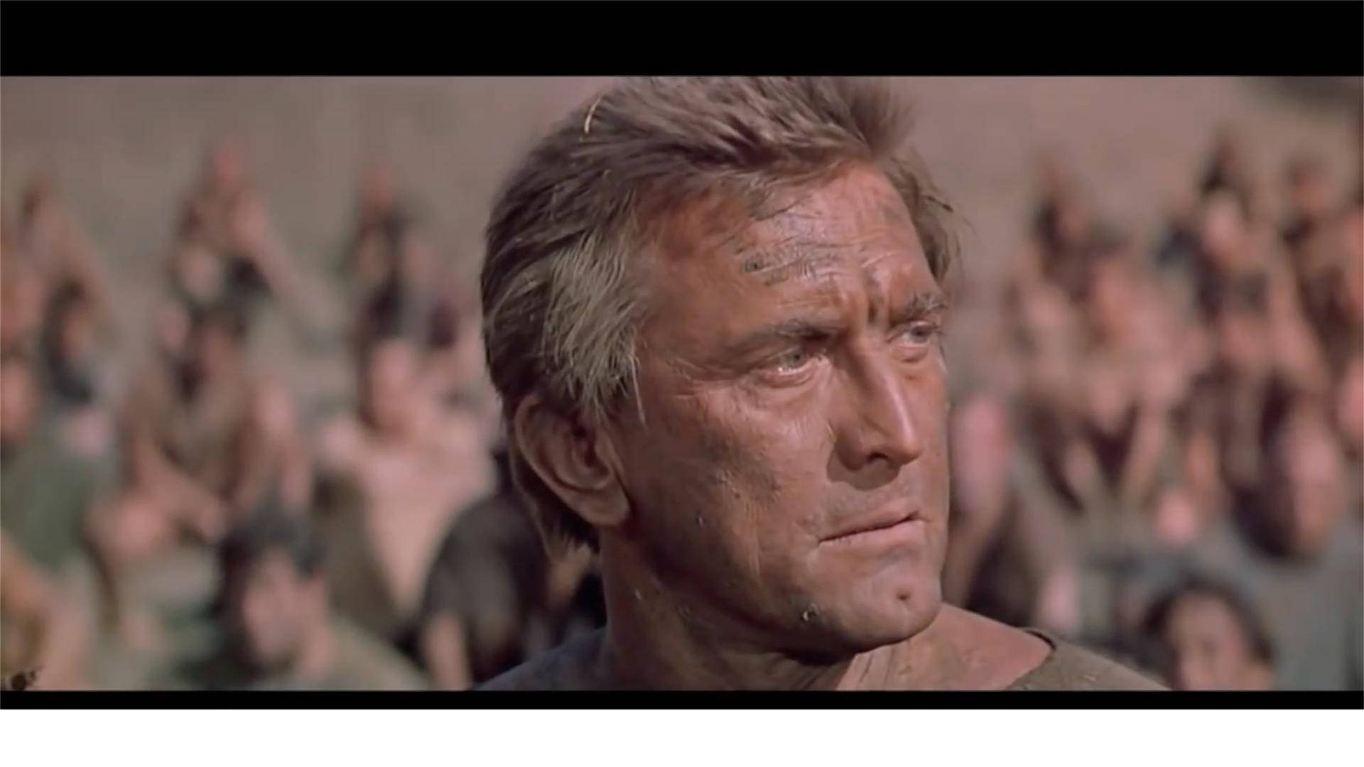 Kirk Douglas In Spartacus 1960 Background