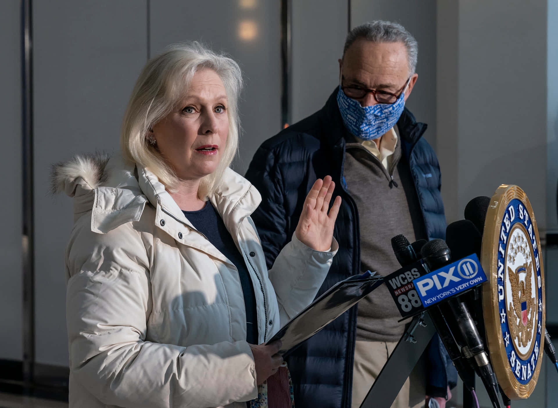 Kirsten Gillibrand Chuck Schumer Background