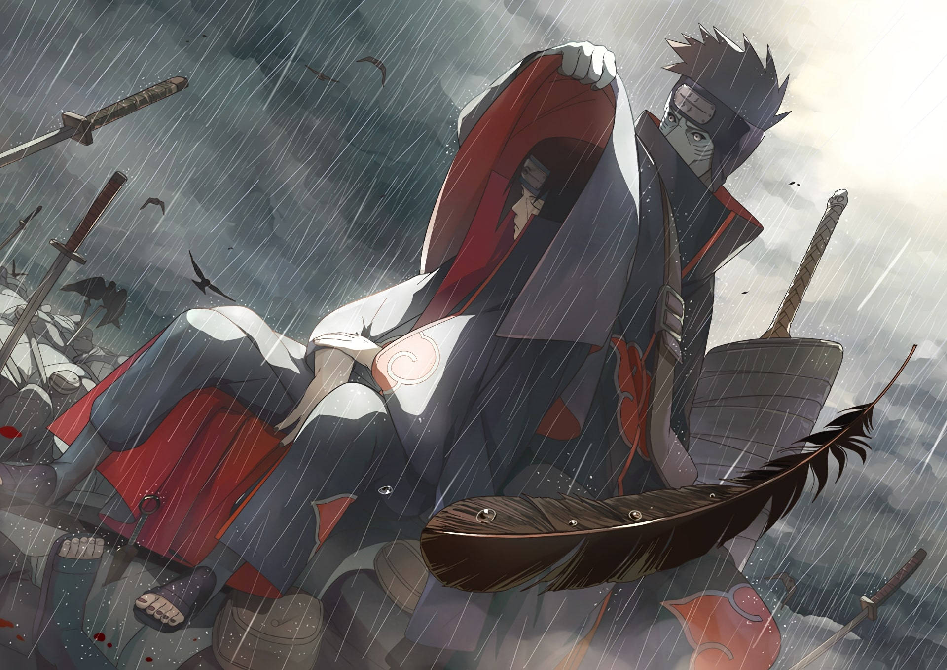 Kisame And Itachi Akatsuki Pc Background