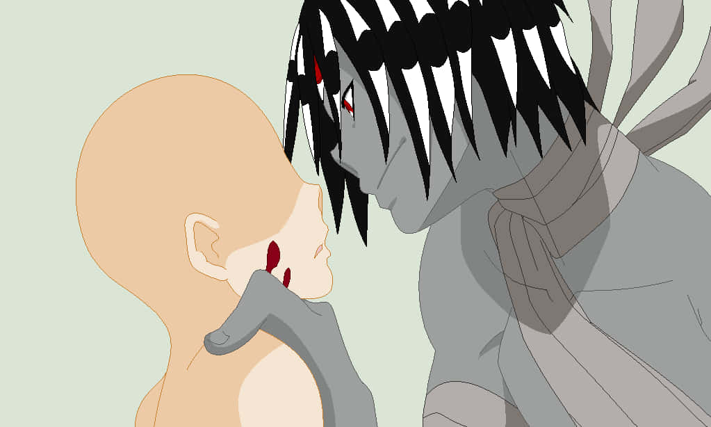 Kishin Soul Eater Choking A Boy Background