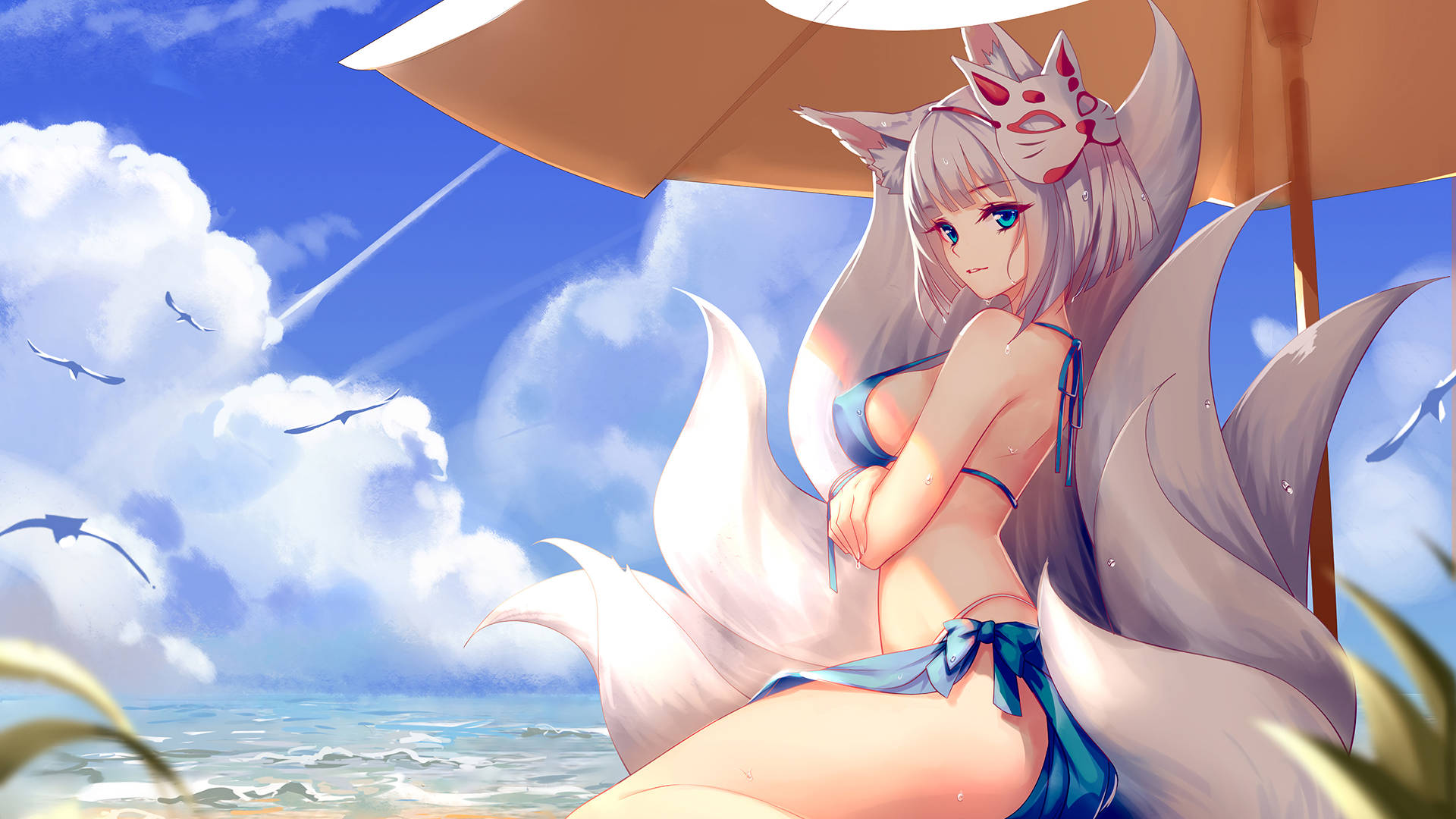 Kitsune Woman Bikini