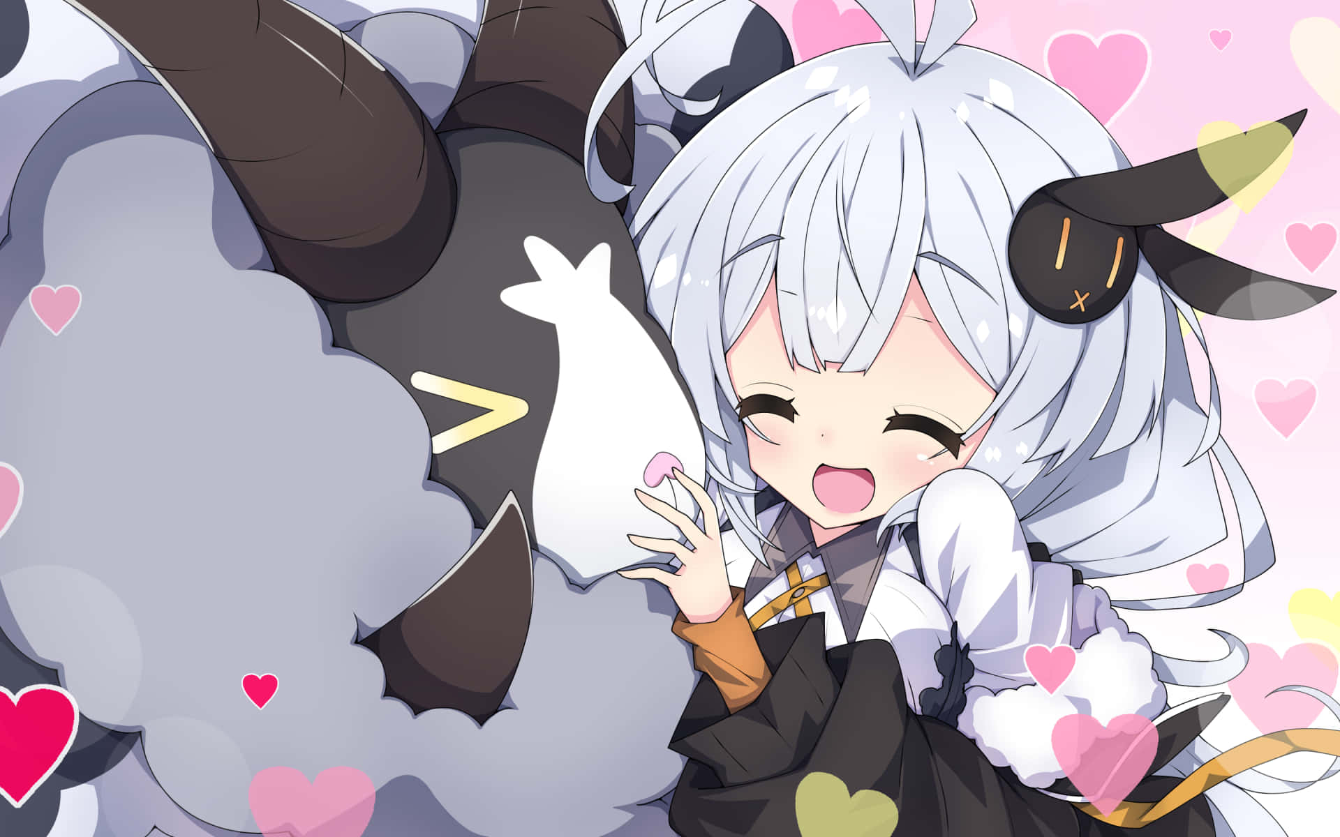Kizuna Akari Hugs Dubwool